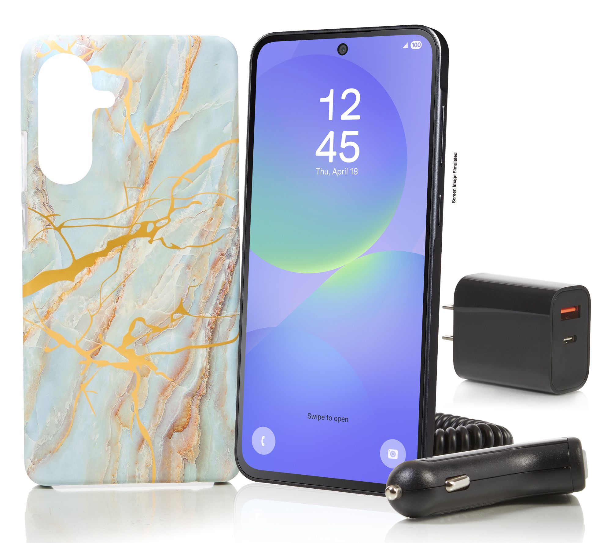 Tracfone Samsung Galaxy A36 w/ 1500 Talk/Text/Data & Accessories