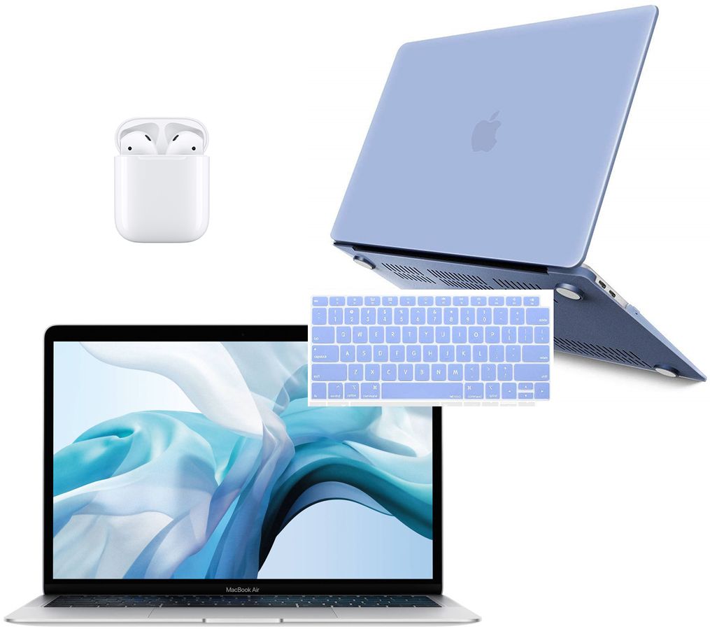 Apple MacBook Retina 13" Laptop 128GB with AirPods & Accessories - QVC.com