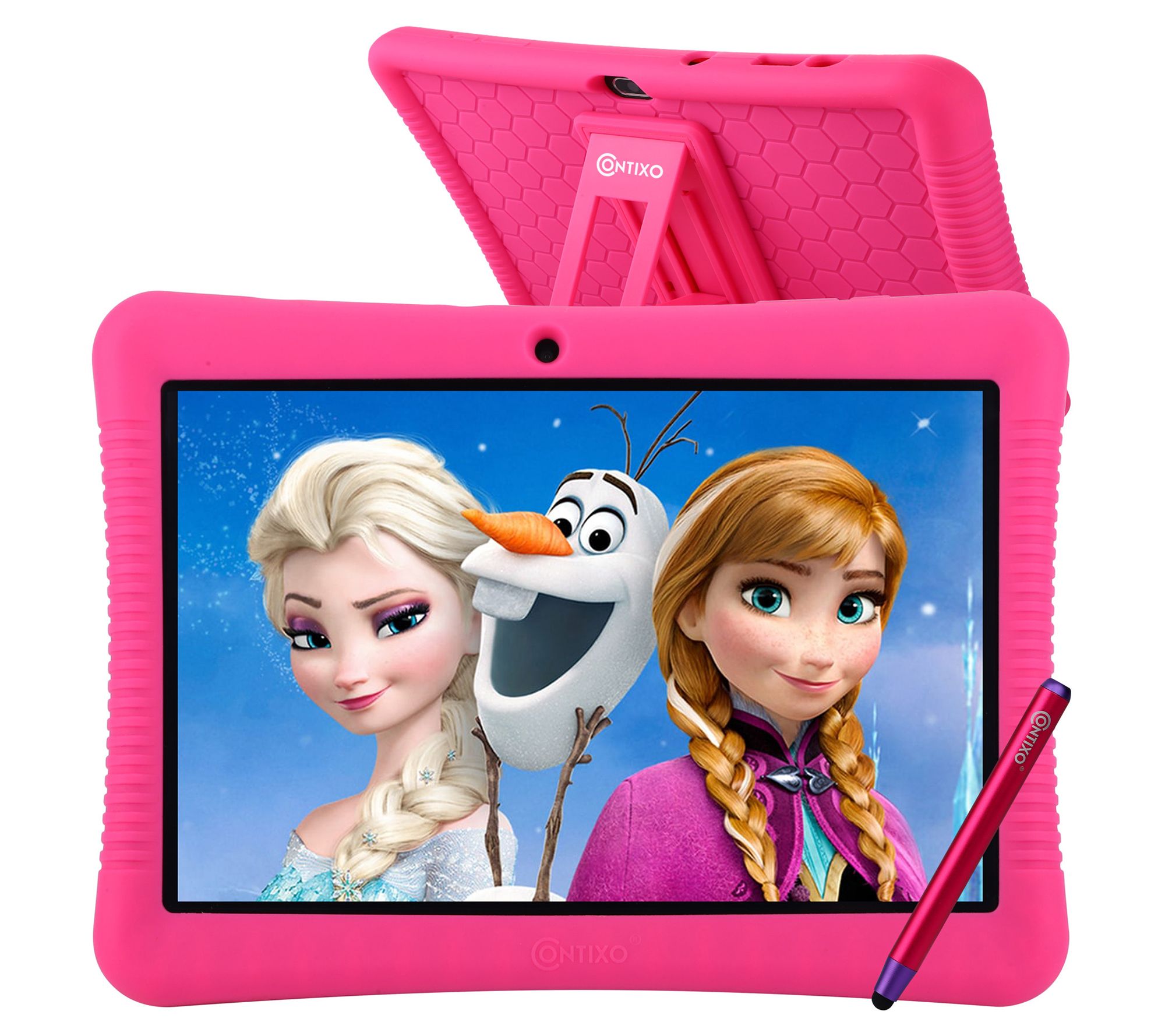 Contixo 10" Kids Android Tablet 32GB, Stylus Pen, Case & Stand