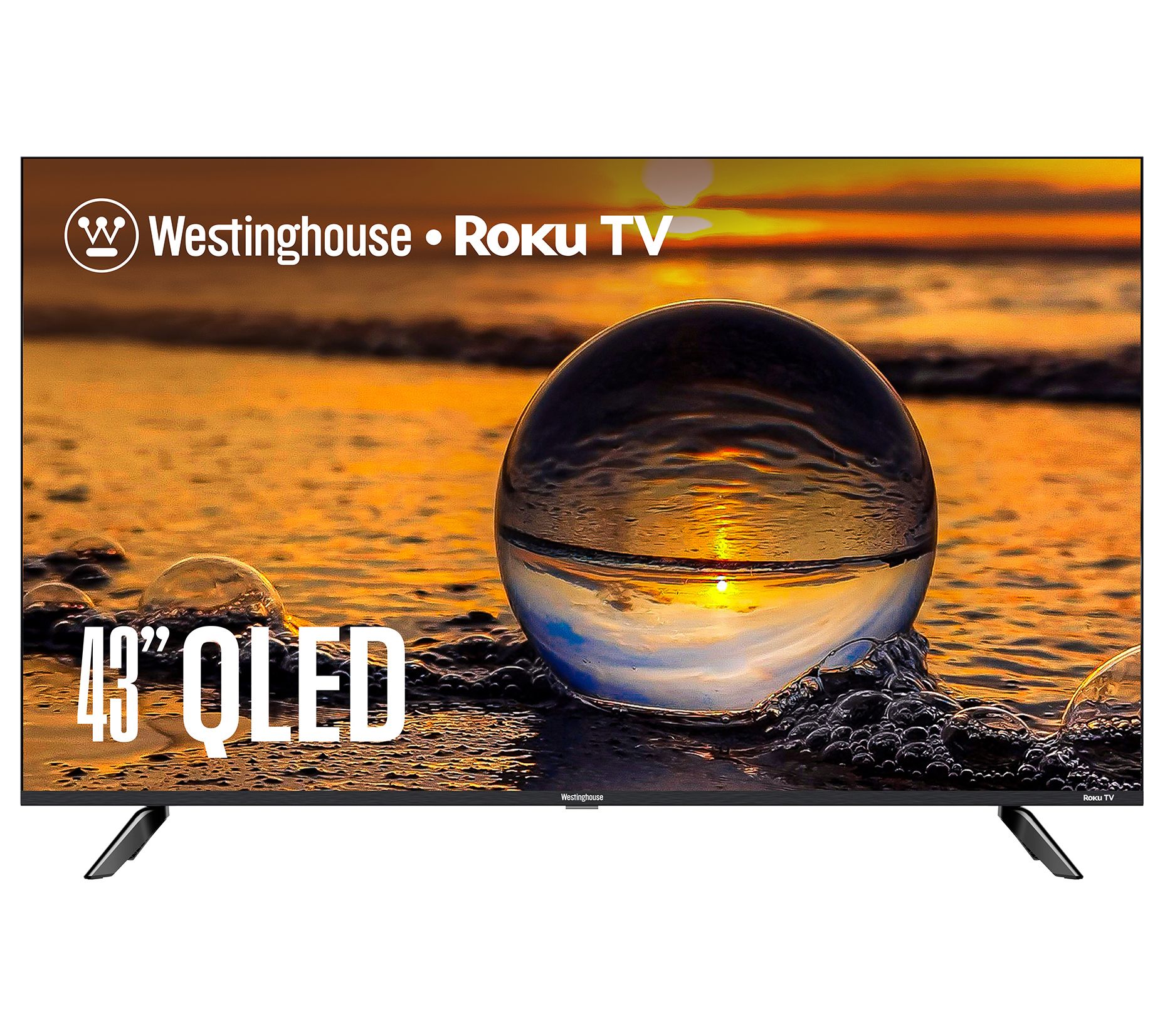 Westinghouse 43" Edgeless QLED 4K Ultra HD Roku TV