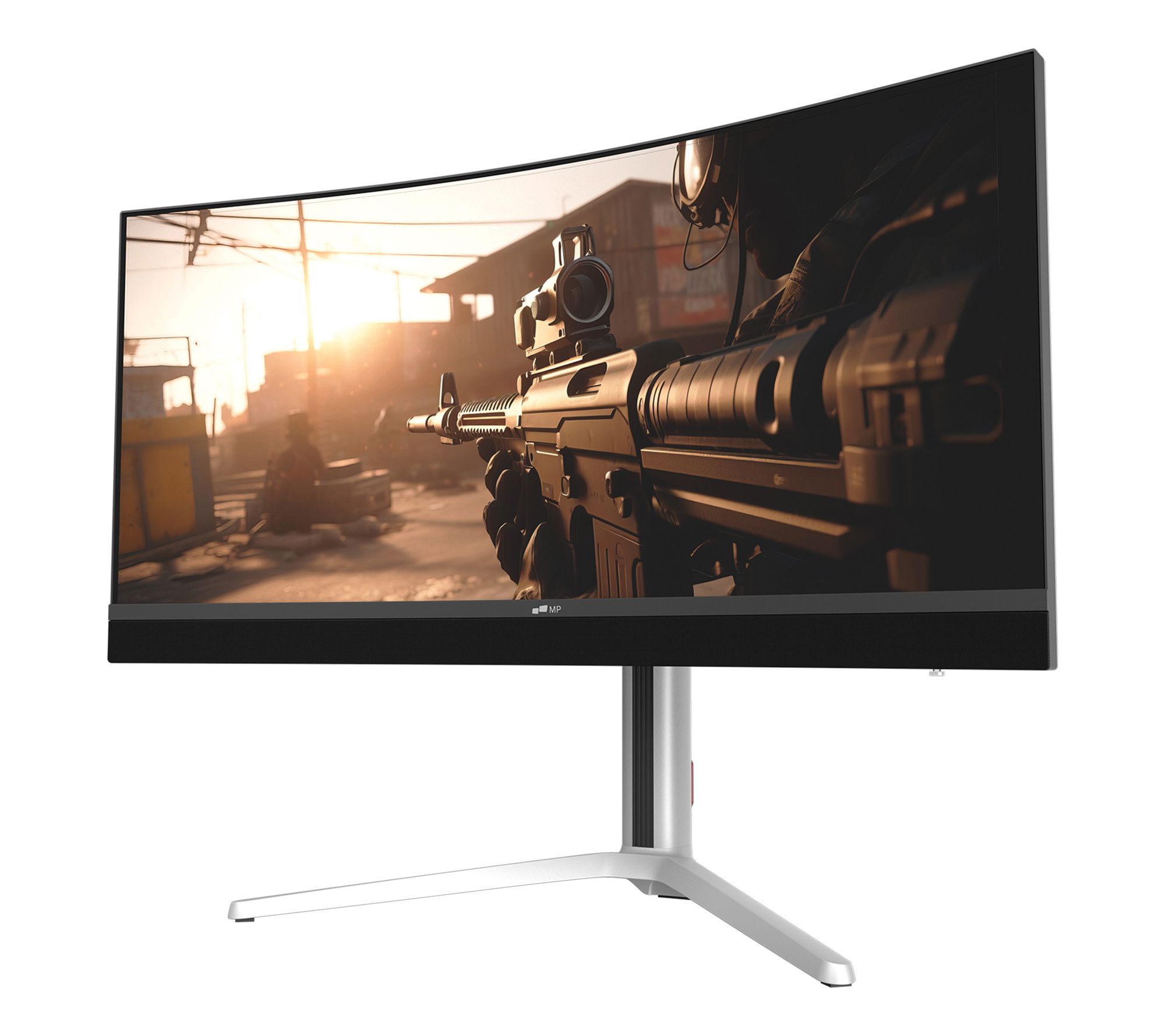 Mobile Pixels 34-In. LED Curved Gaming Monitor