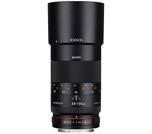 Rokinon 100mm F2.8 Macro Lens for Nikon F