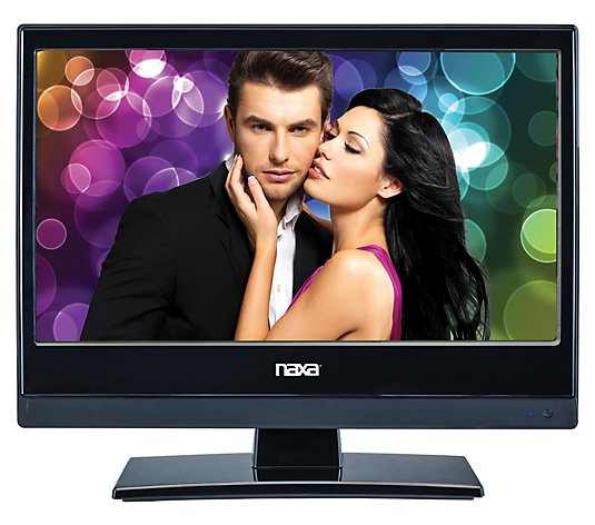 Naxa 13.3" FHD LED TV w/ DVD Player & Car Adapter