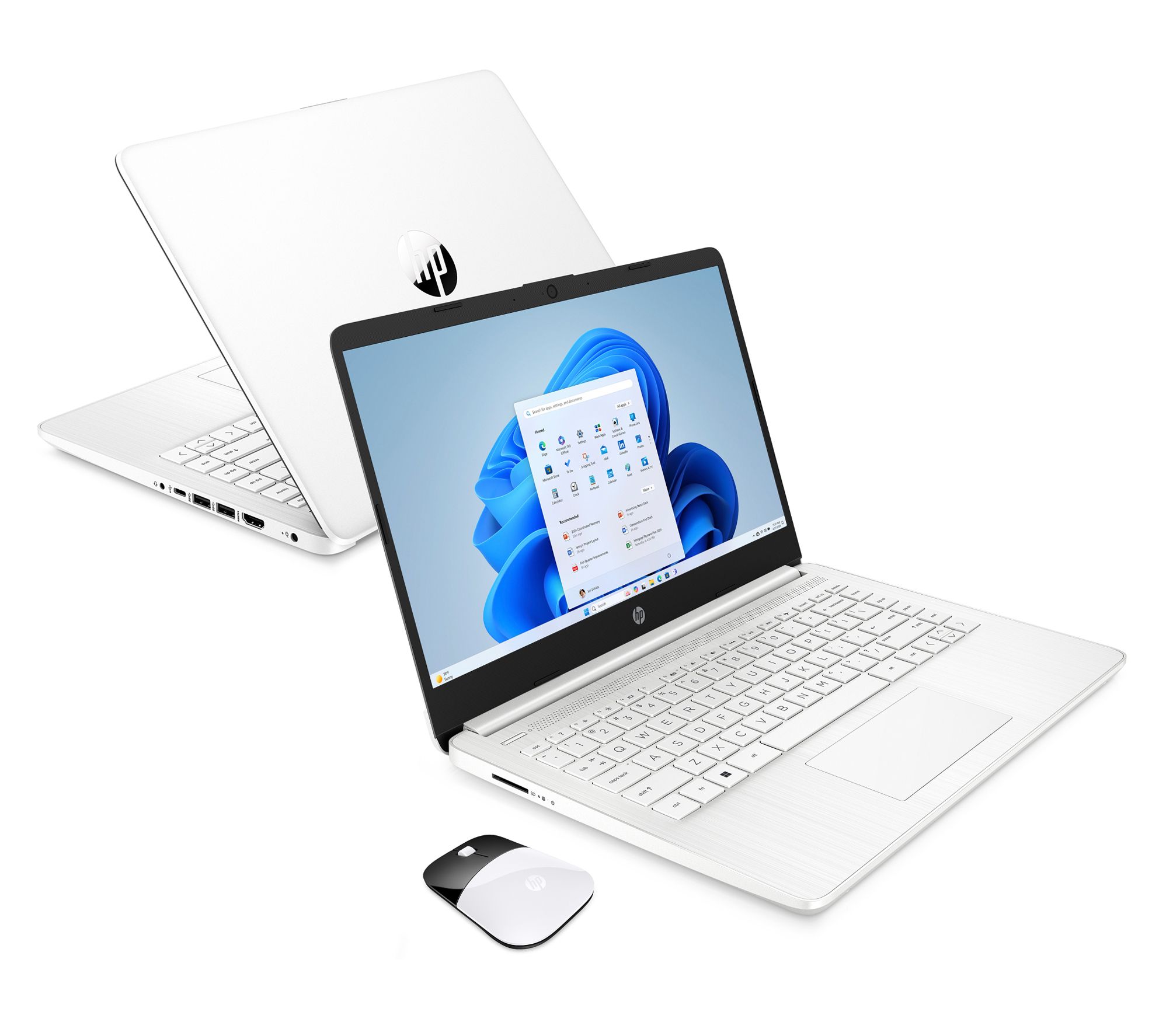 HP 14" Touch Intel N150 4GB RAM 128GB SSD w/ MS365, Mouse & Voucher