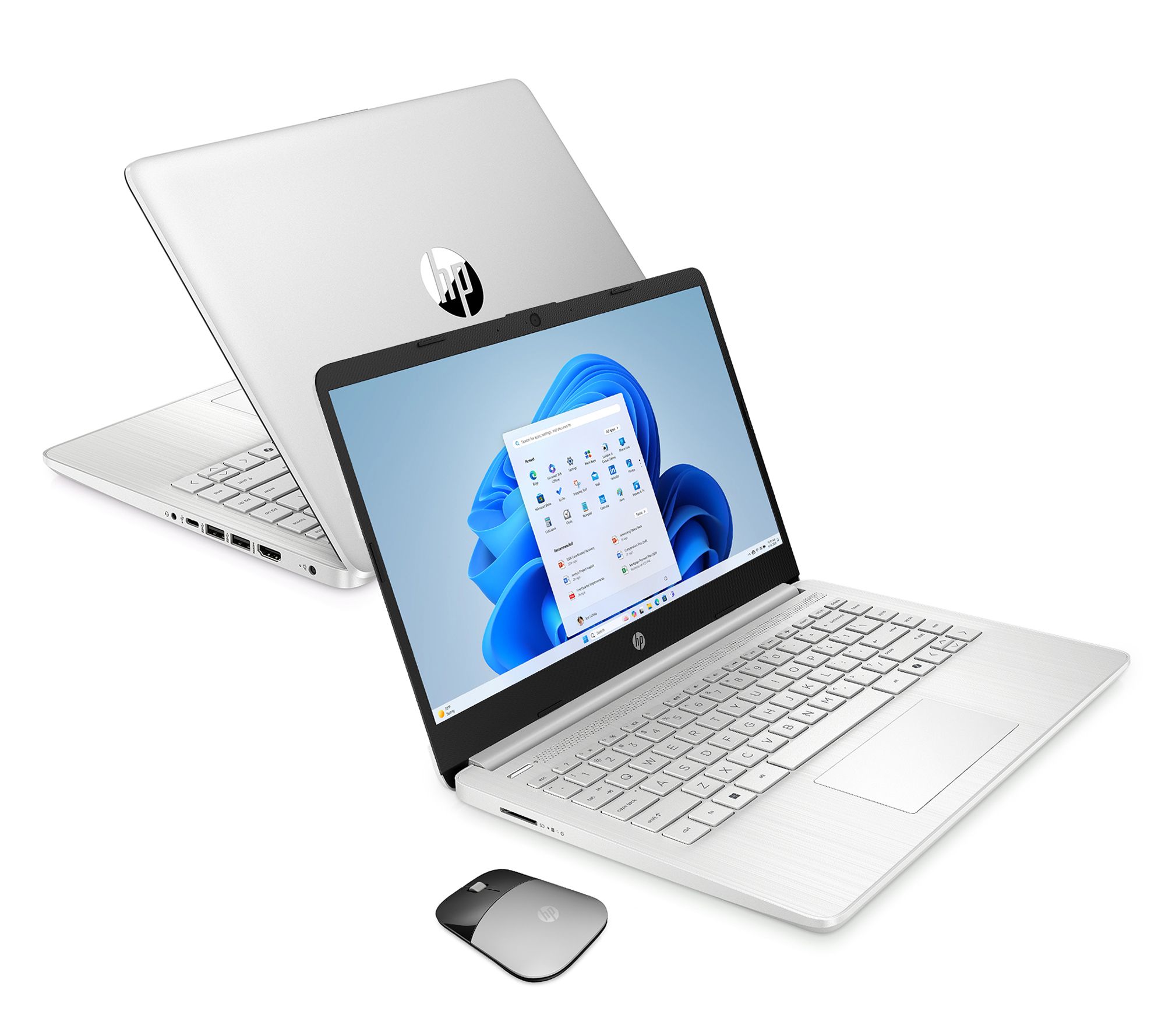 HP 14" Touch Intel N150 4GB RAM 128GB SSD w/ MS365, Mouse & Voucher