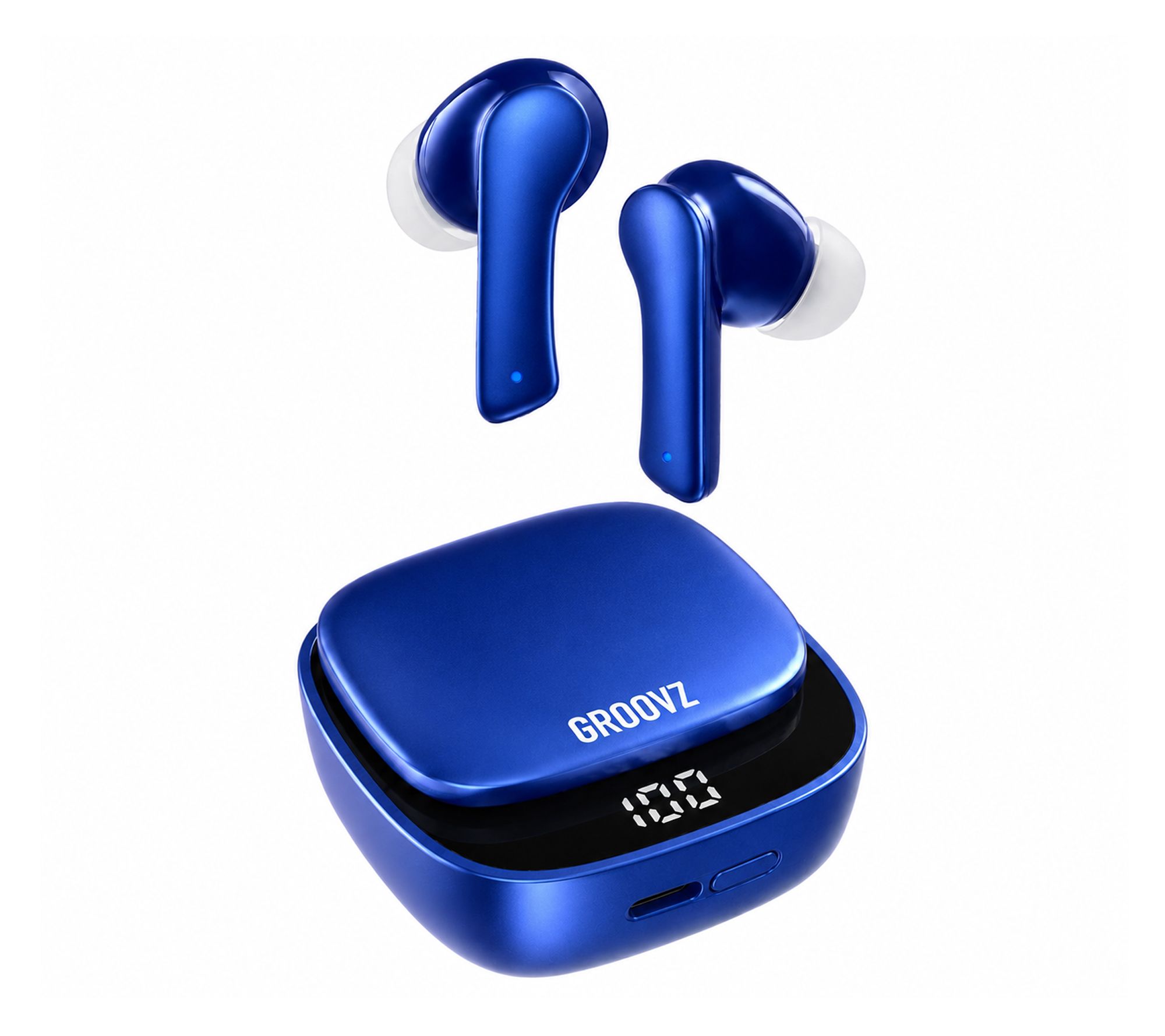 GROOVZ Plus True Wireless Earbuds with Charging Case