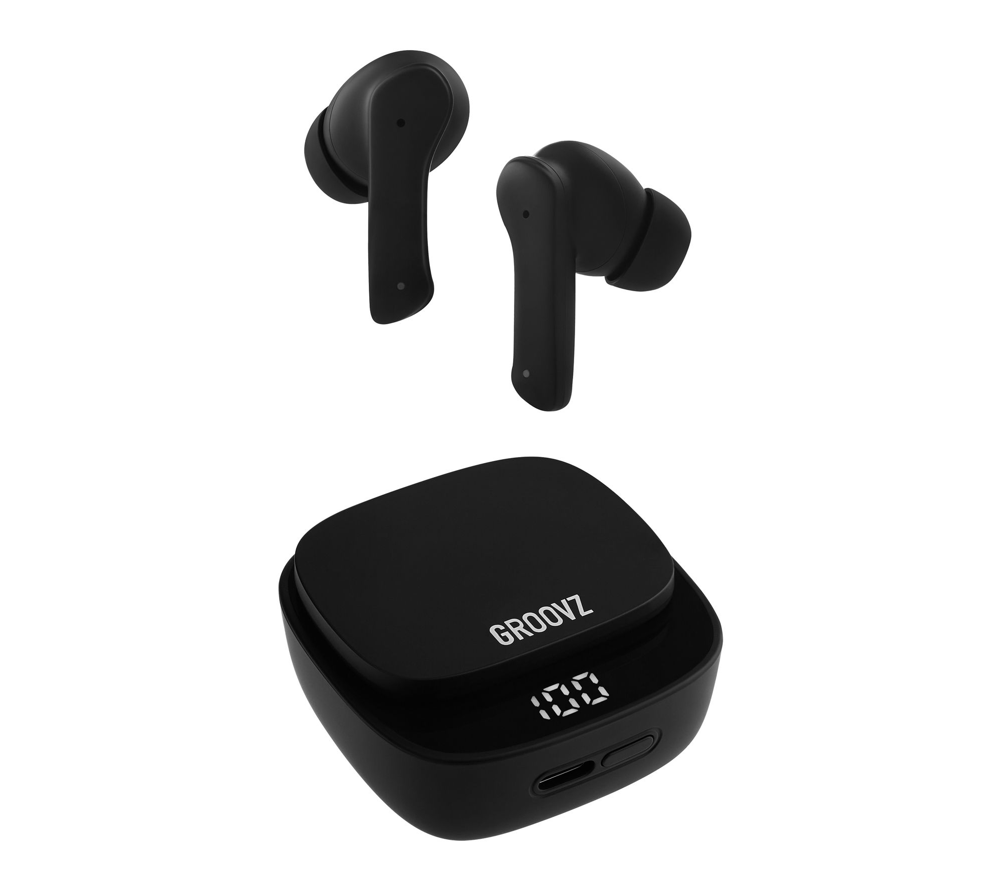 GROOVZ Plus True Wireless Earbuds with Charging Case