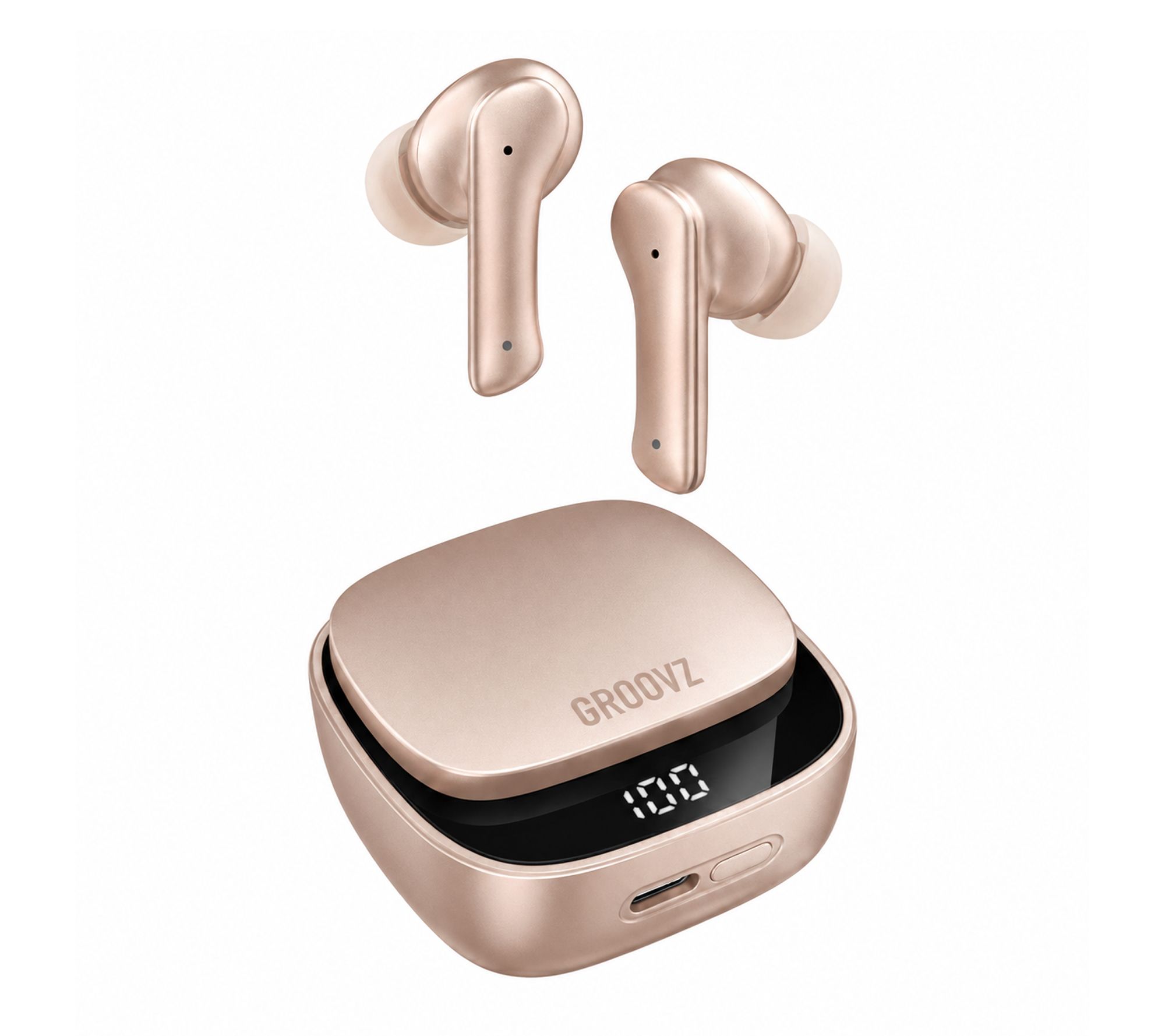 GROOVZ Plus True Wireless Earbuds with Charging Case