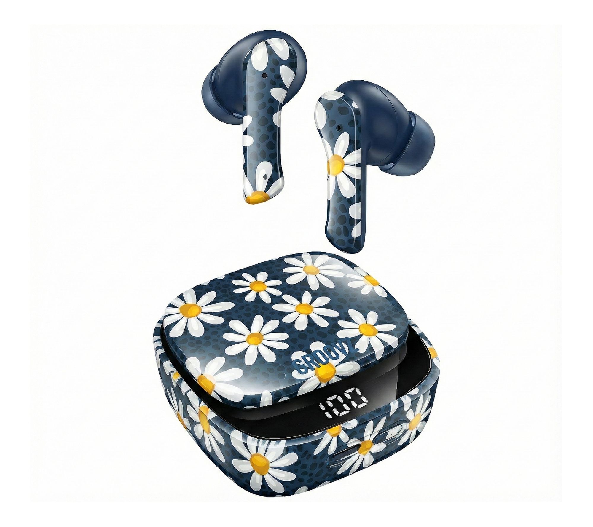 GROOVZ Plus True Wireless Earbuds with Charging Case