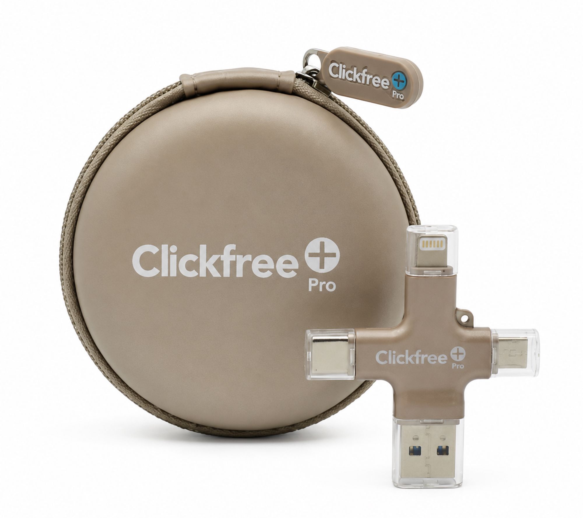 Clickfree Pro 100GB Photo&Video Storage w PhotoBook&AI