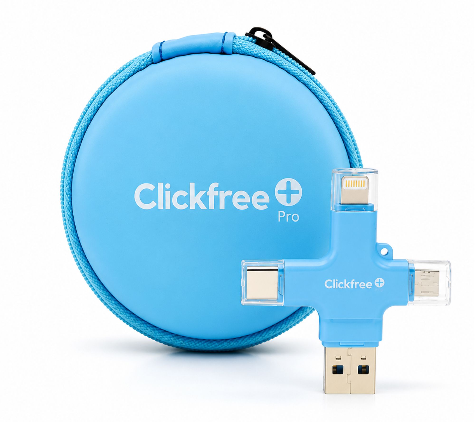 Clickfree Pro 100GB Photo&Video Storage w PhotoBook&AI