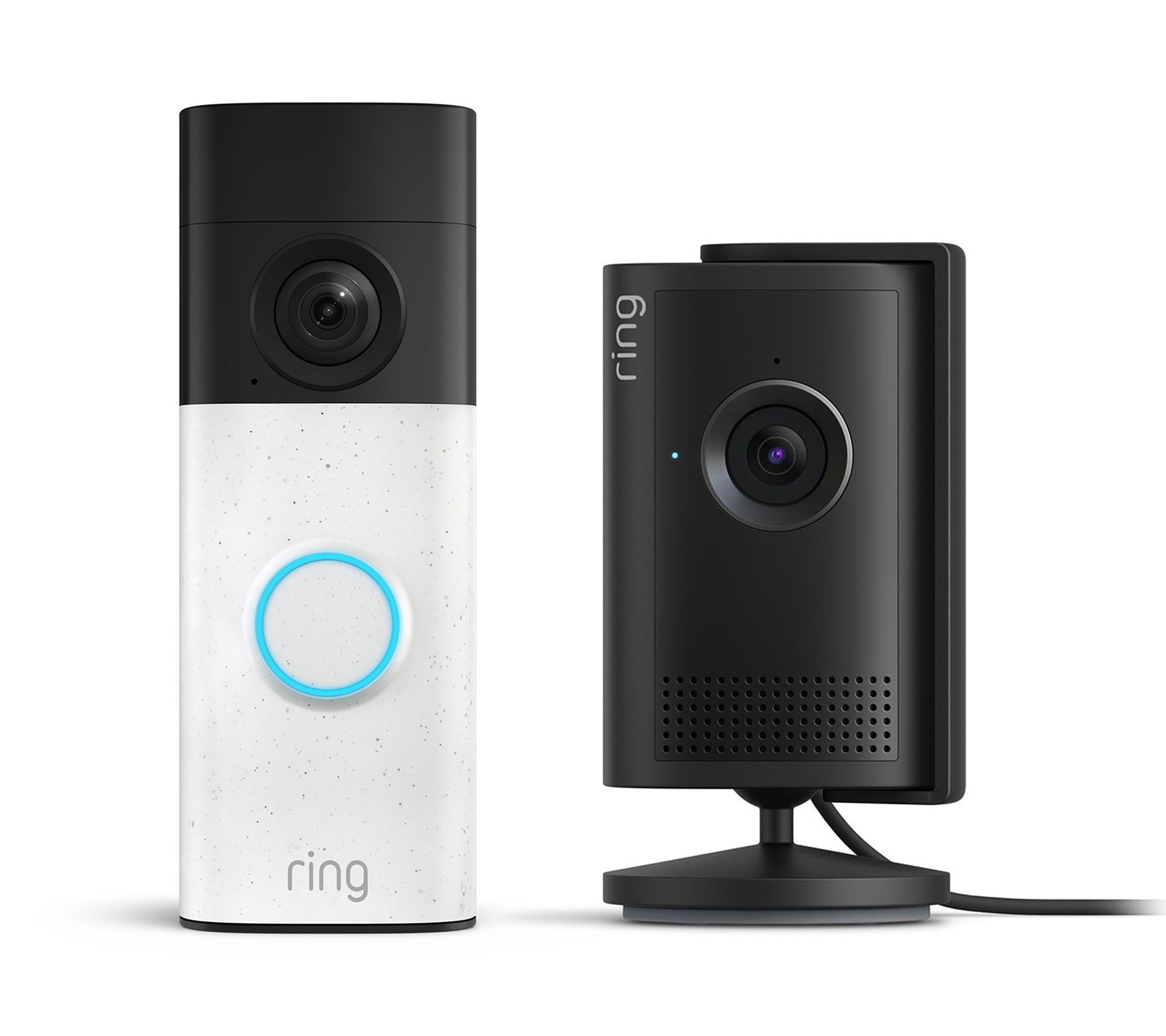 Ring Battery Doorbell with 2K Indoor Cam & Ring Assist+