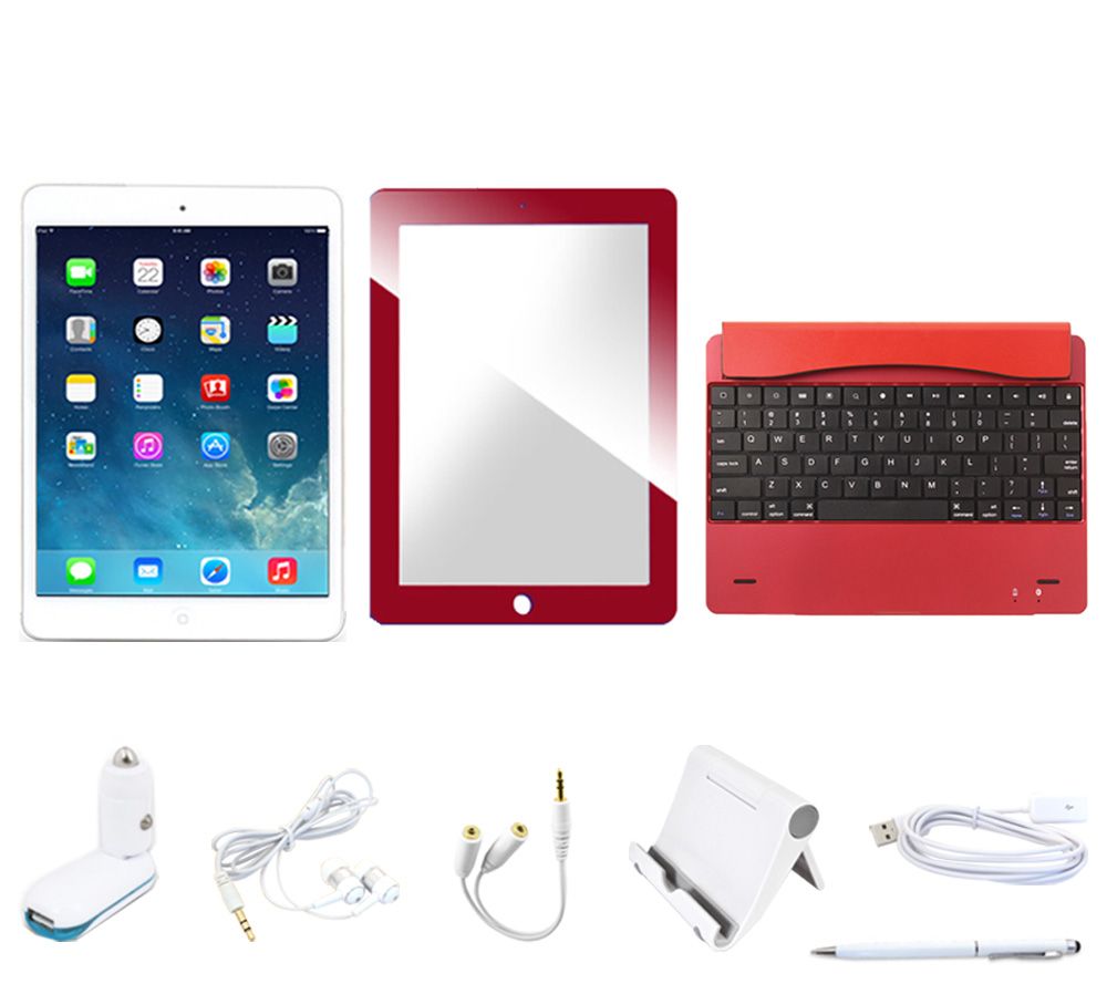 Apple iPad Mini 4 16GB Wi-Fi with Keyboard andAccessories - QVC.com