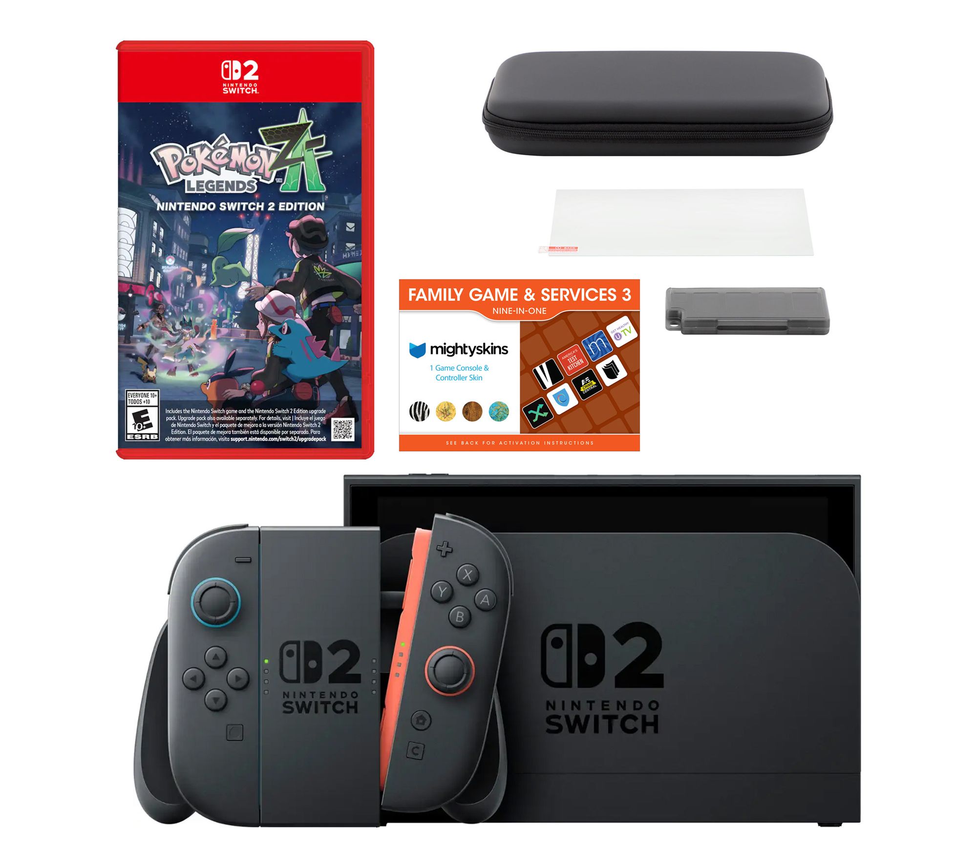 Nintendo Switch 2 Console with Pokemon Z Game and Voucher