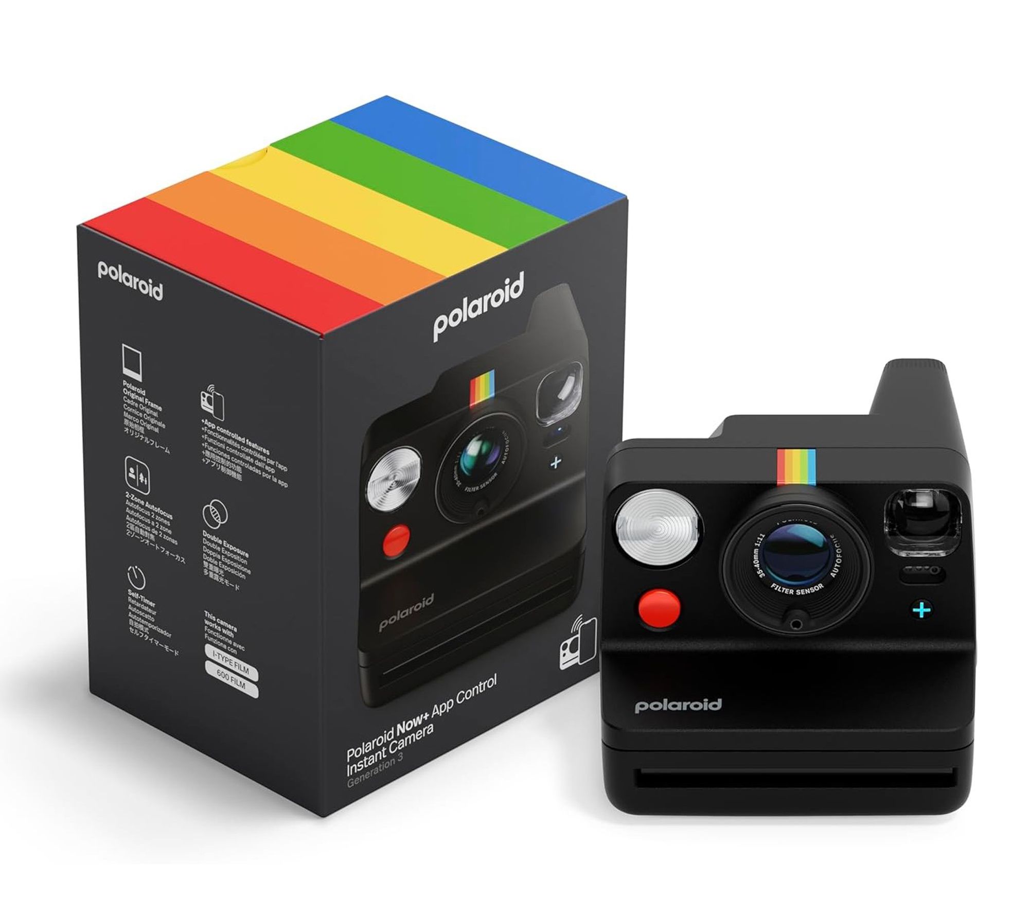 Polaroid Now+ Generation 3 i-Type Instant Camera - QVC.com
