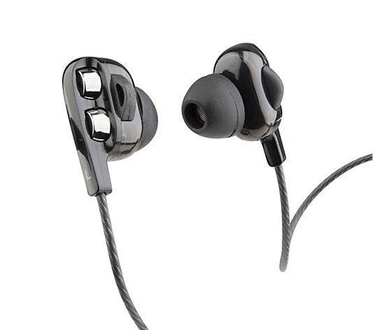 MobileSpec Dual-Driver Wired Headphones