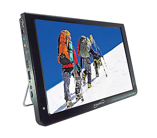 Supersonic 12" Portable LCD TV, AC/DC Compatible with RV/Boat