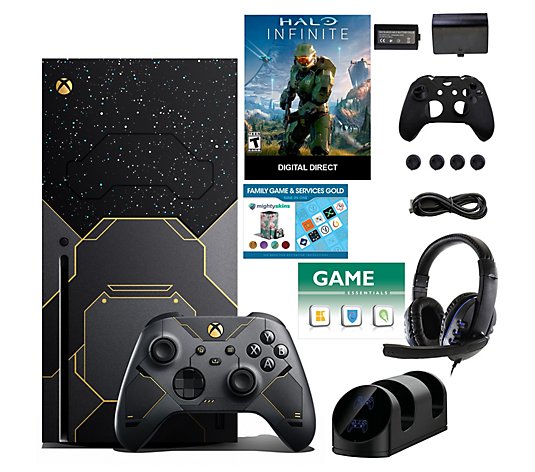 Xbox Series X Special Edition Halo Console w/ A cc & Vouchers