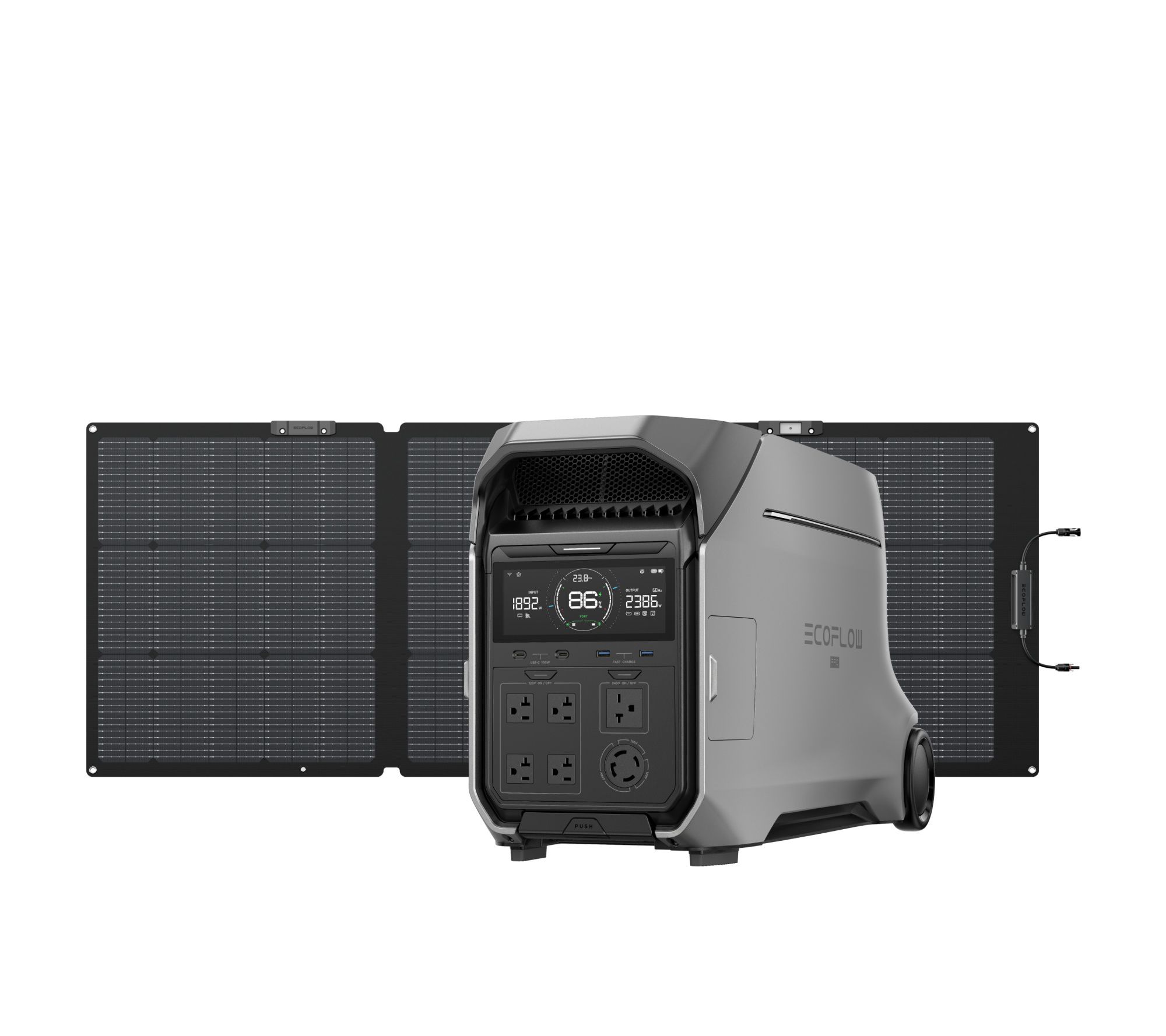 Ecoflow DELTA Pro 3 4096Wh Power Station w/ 160W Solar Panel