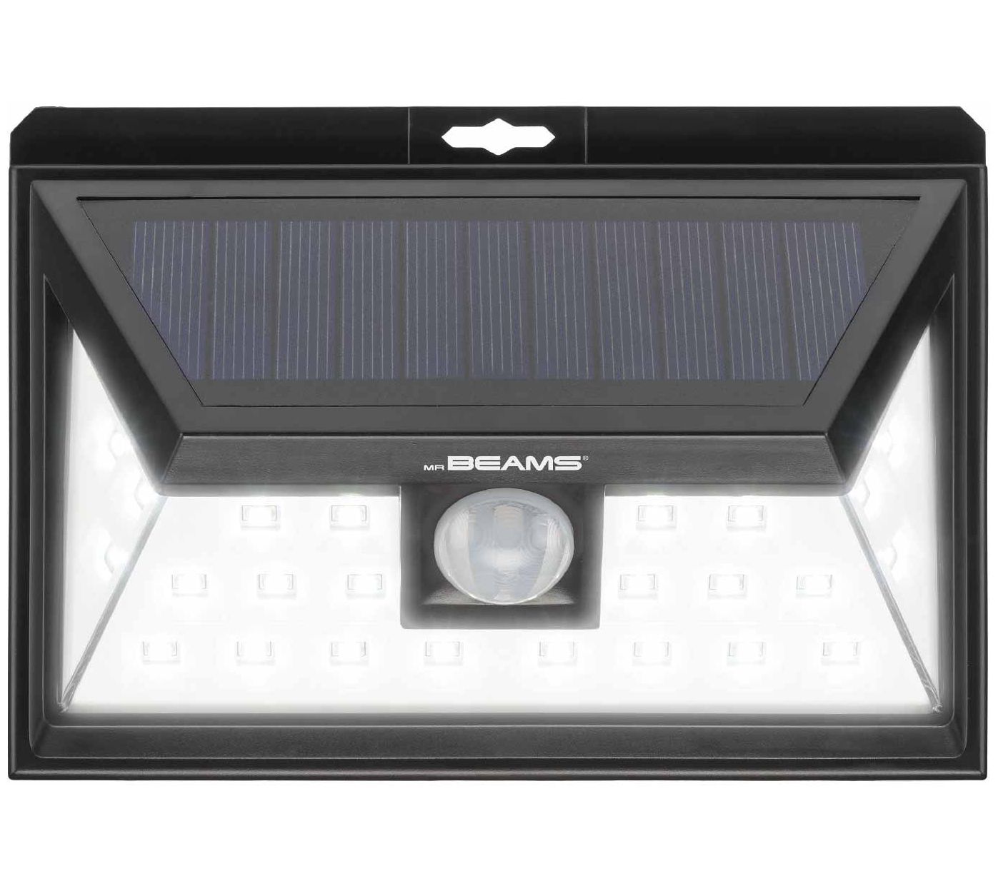 Mr Beams Solar Wedge Plus 24 Outdoor Motion Light 2-Pack - QVC.com