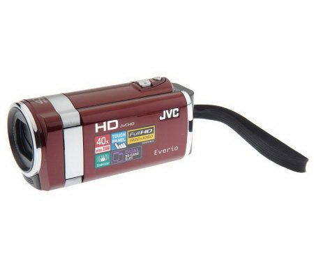 en kop Ved grim JVC Everio 1080p Full HD Camcorder w/ 40x OpticalZoom & 4GB SD Card -  QVC.com