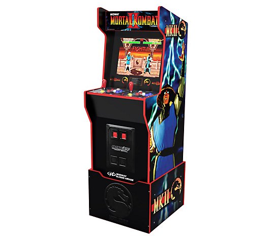 Arcade1Up Mortal Kombat II Legacy Edition Arcade with Riser