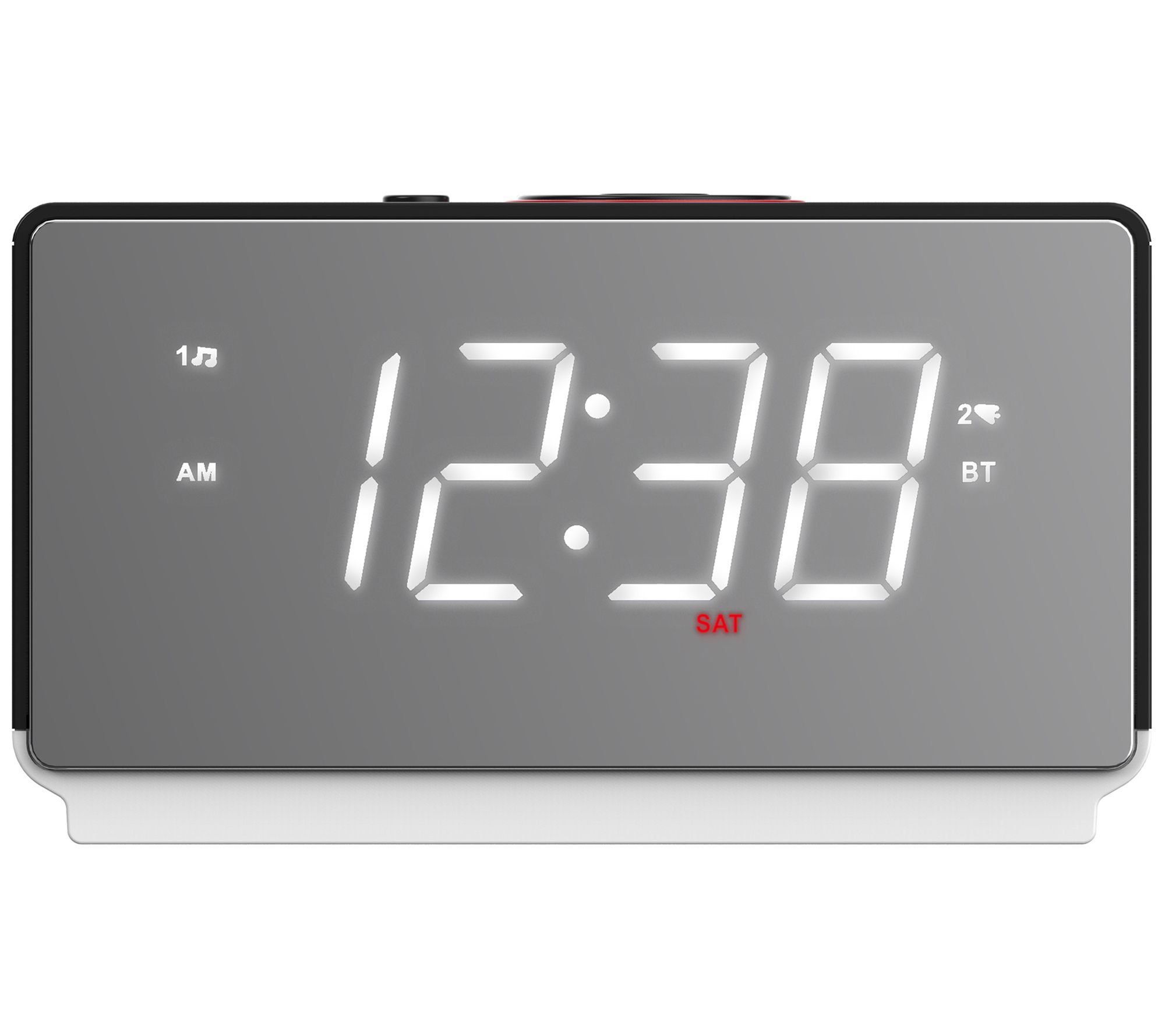 Emerson SmartSet Alarm Clock Radio with Speakerand Charger