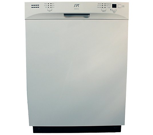 SPT 24" Energy Star Built-In Dishwasher - White