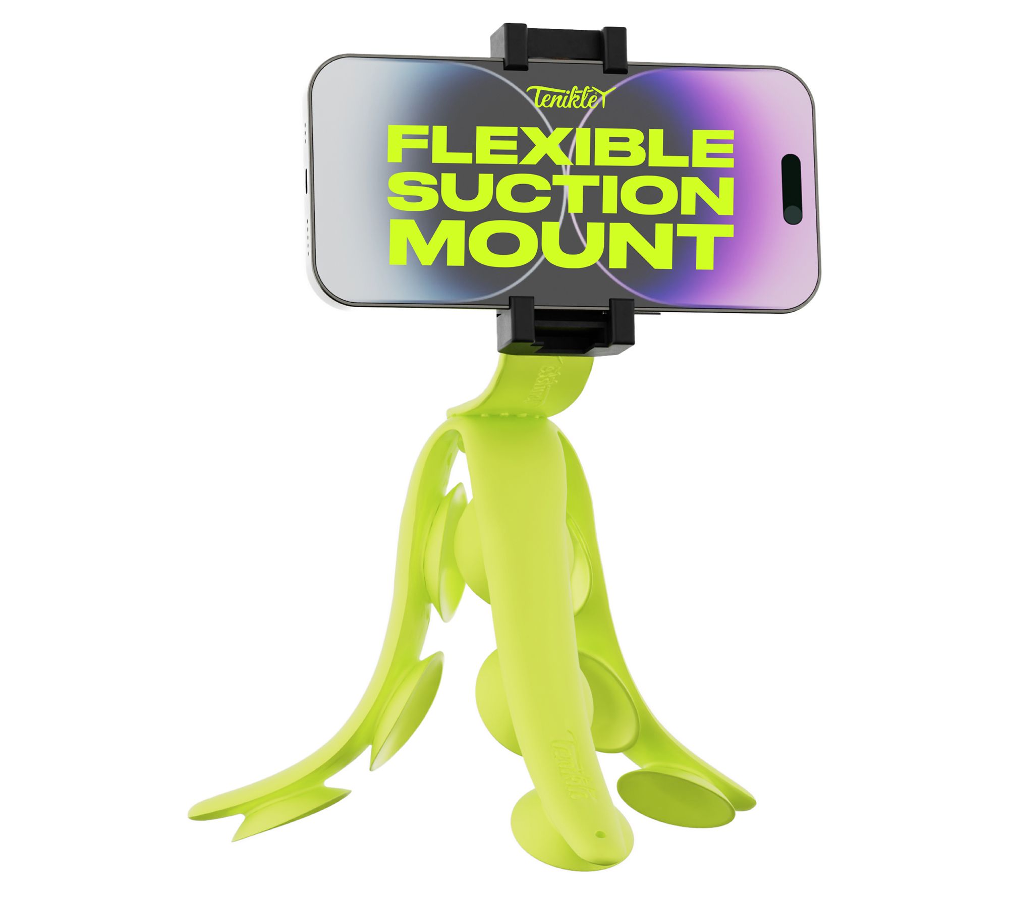 Tenikle PRO Bendable Suction Cup Tripod Mount