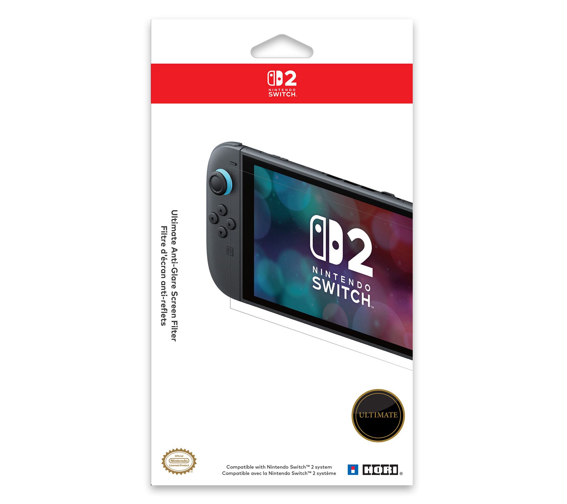 HORI Ultimate Anti-Glare Screen Protector - Nintendo Switch