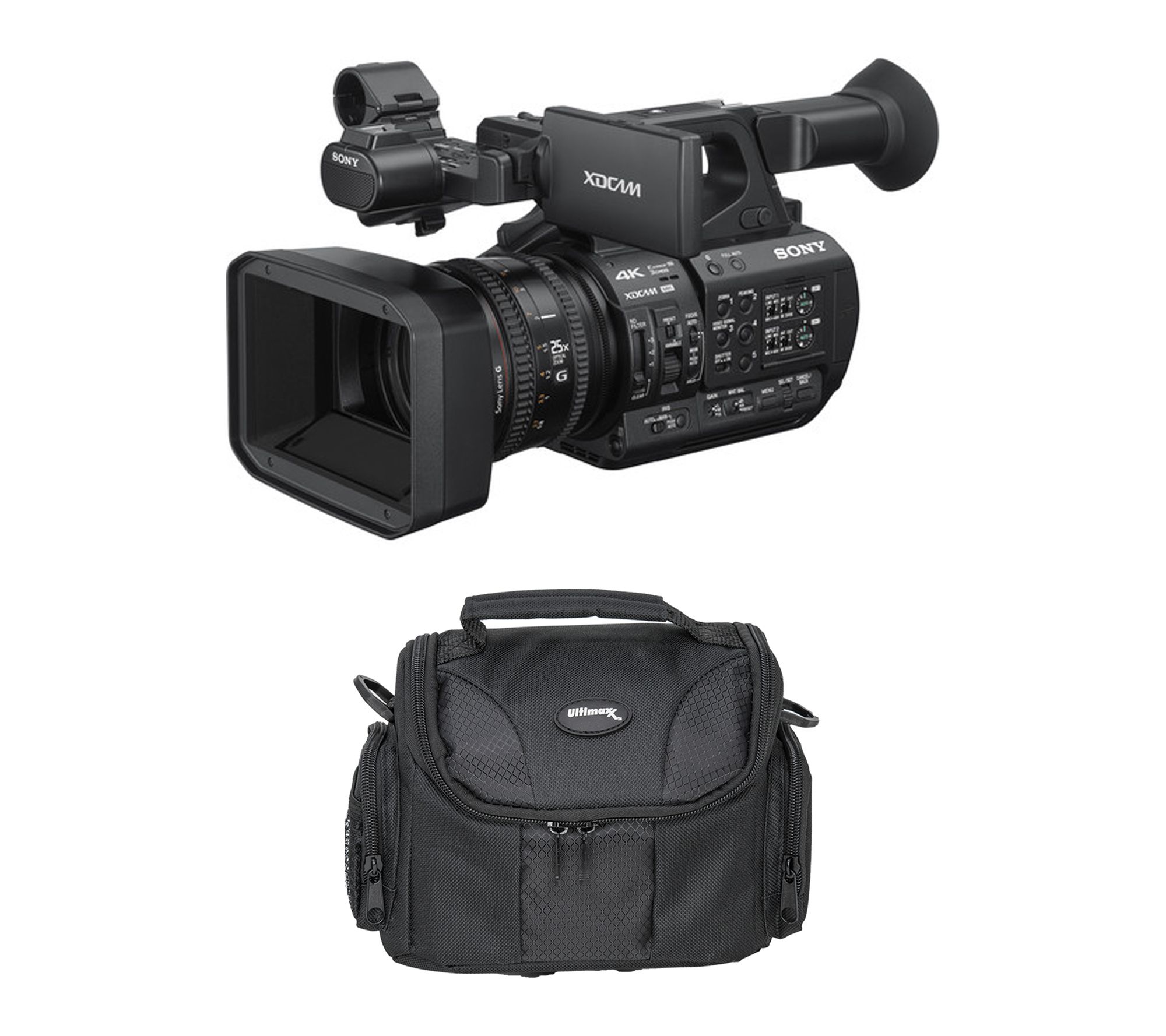 Sony PXW-Z190 4K 3-CMOS 1/3" Sensor XDCAM Camcorder Bundle