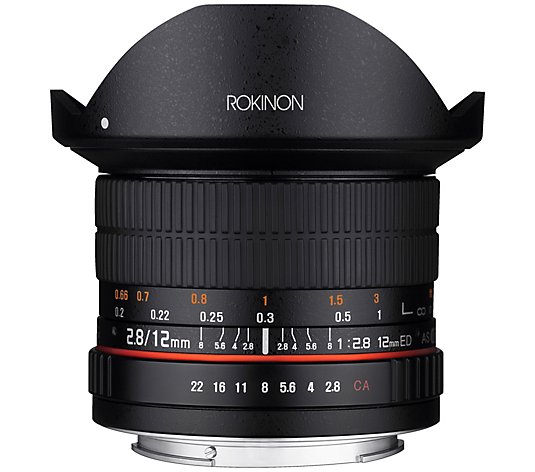 ROKINON 12mm F2.8 Fisheye Lens for Nikon F