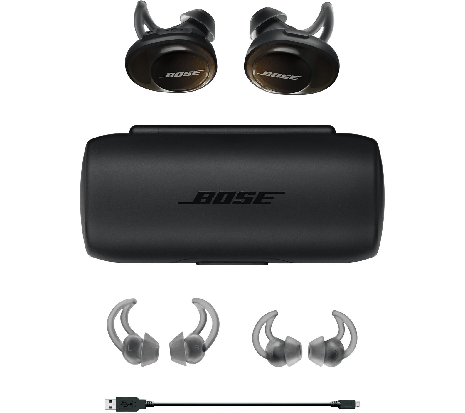 As Is" Bose SoundSport Free Wireless Headphones QVC.com