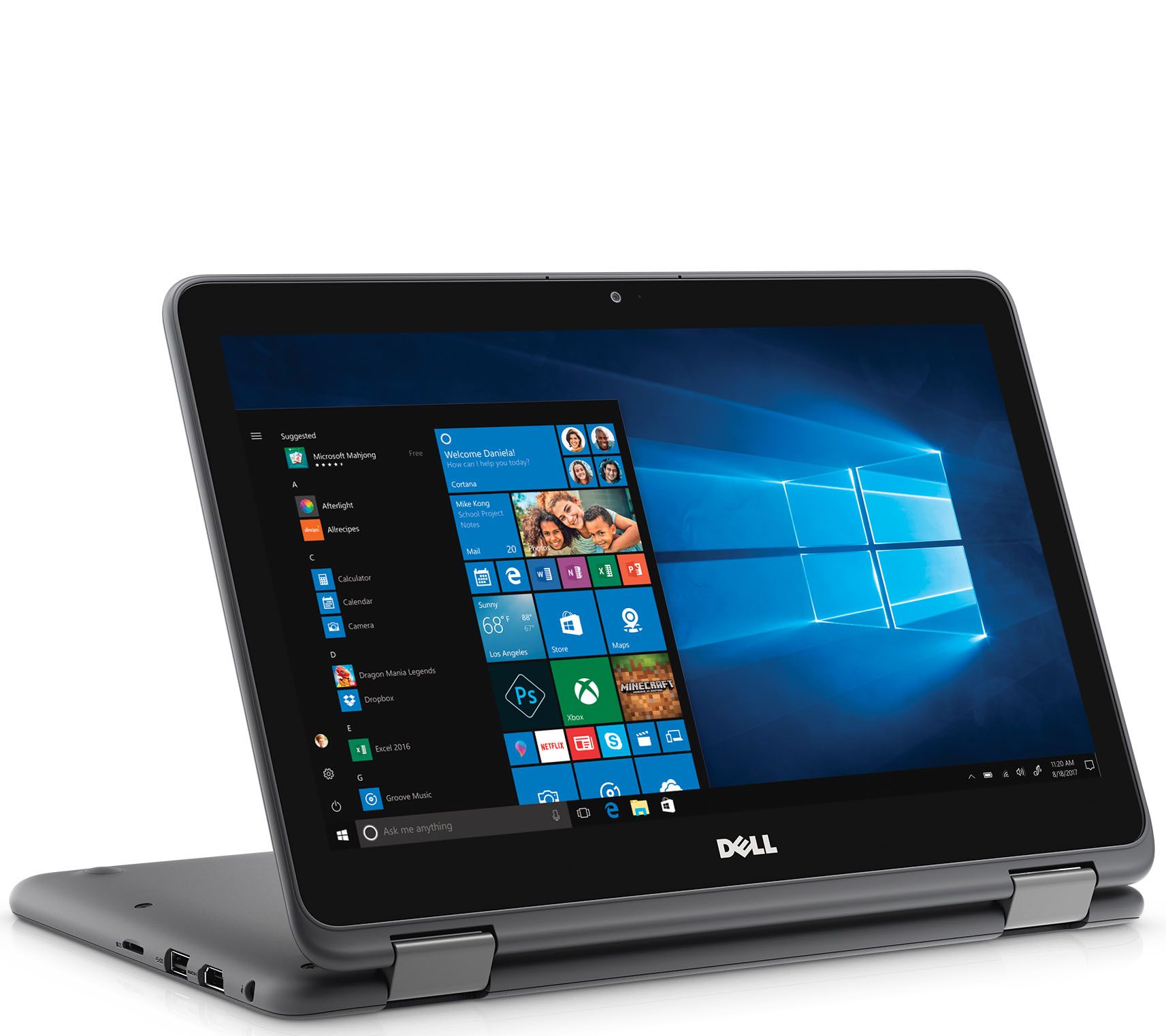 (QVC) QVC 2 Dell 11" Touch 2in1 Laptop AMD A9 4GB RAM 500GB HDD and