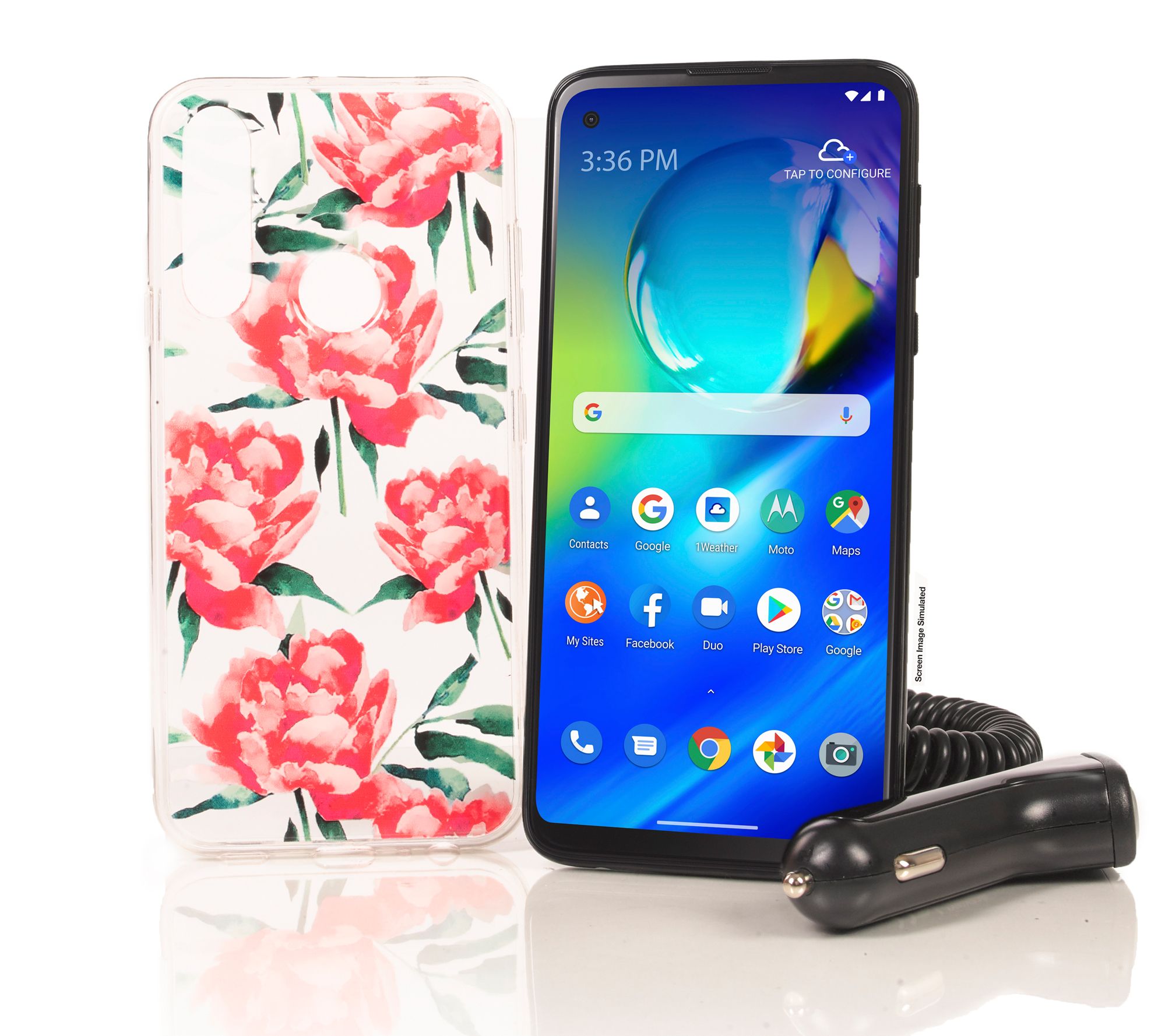 Tracfone Motorola Moto G Power 6.4" HD Smartphone with Talk/Text/Data - E234437