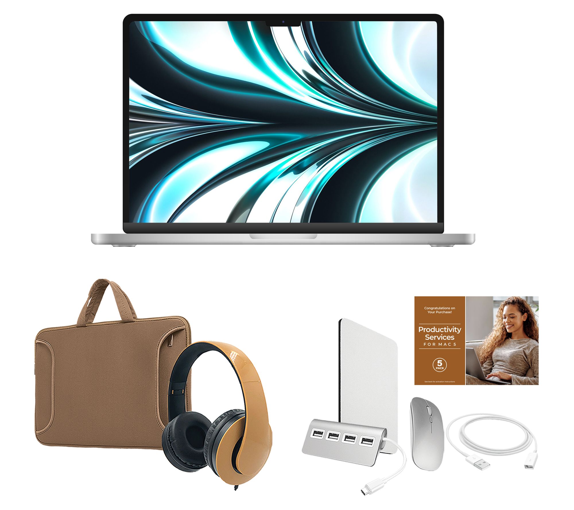 Apple MacBook Air 15" Laptop, M3 Chip 512GB SSD, 8GB RAM, 8-Core CPU