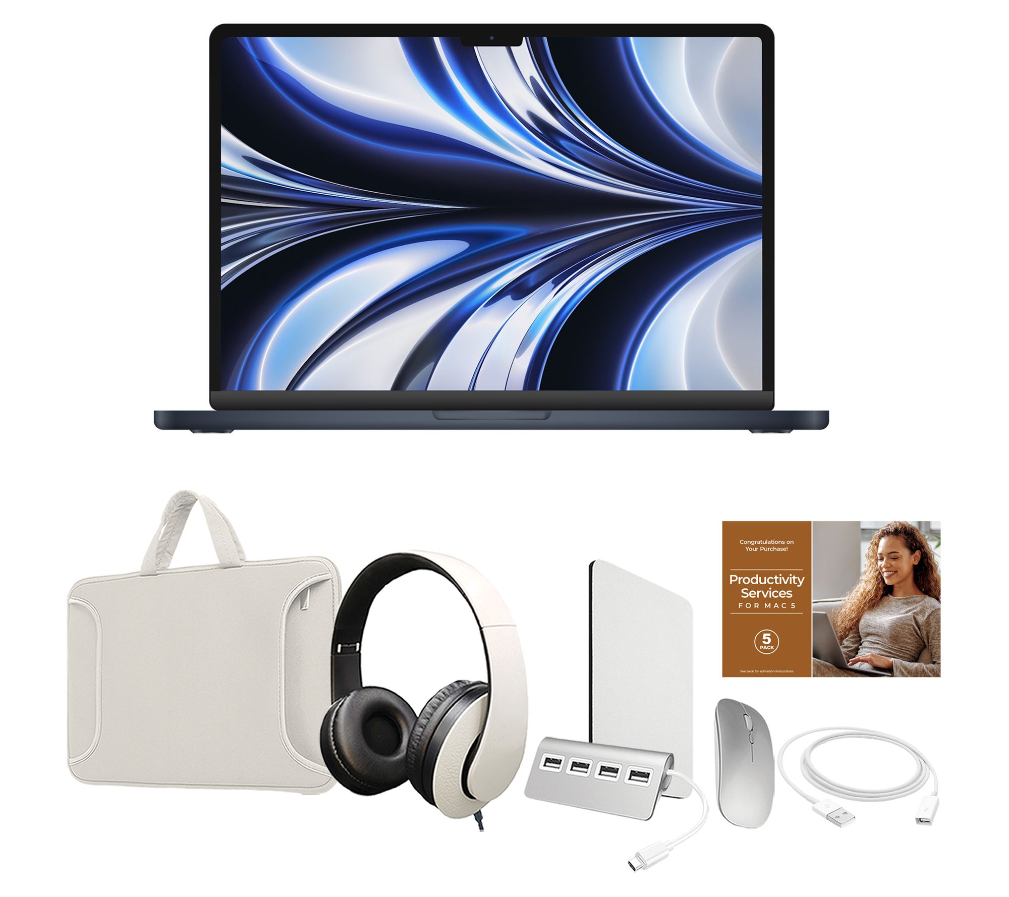 Apple MacBook Air 15" Laptop, M3 Chip 512GB SSD, 8GB RAM, 8-Core CPU