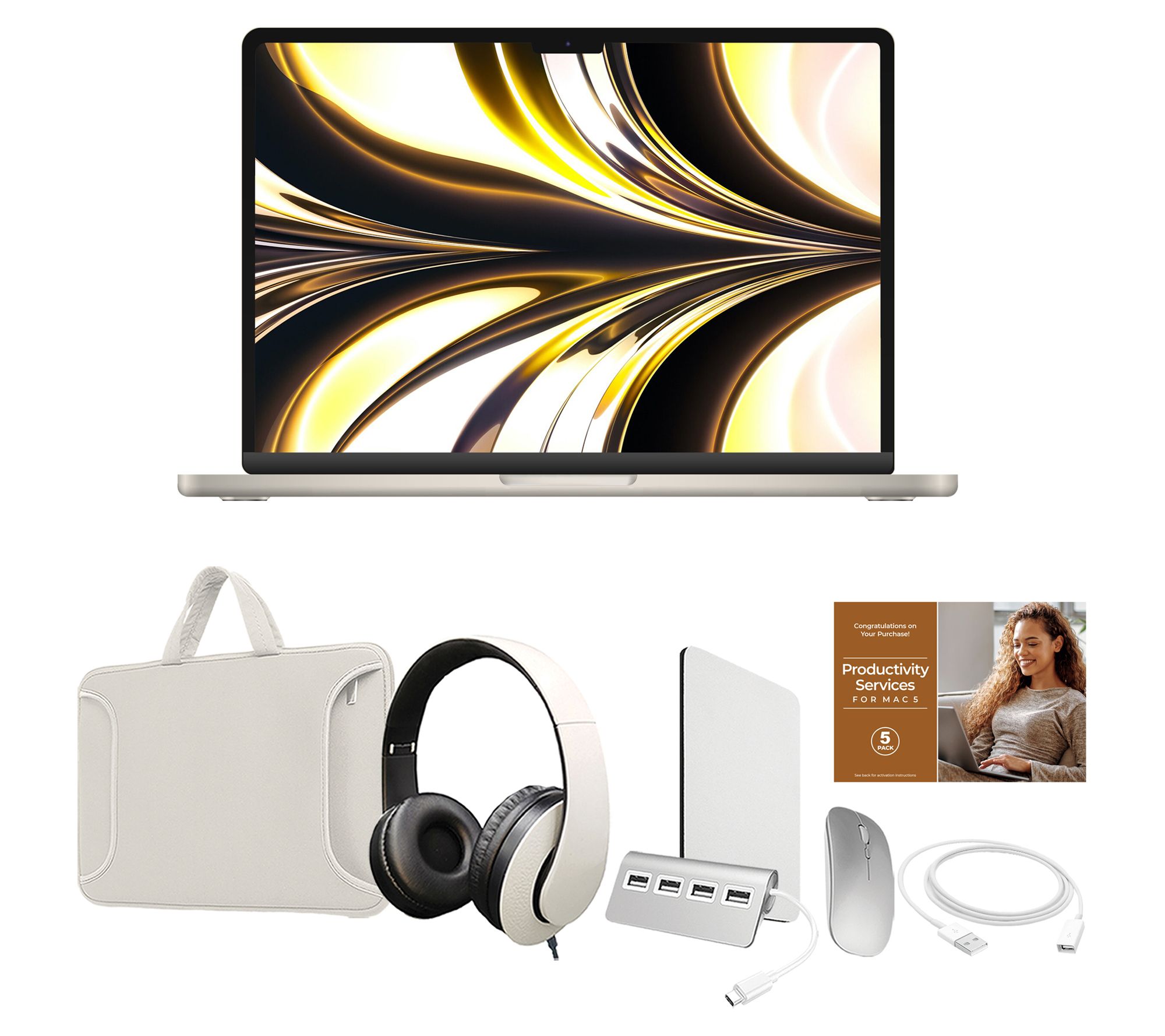 Apple MacBook Air 15" Laptop, M3 Chip 512GB SSD, 8GB RAM, 8-Core CPU