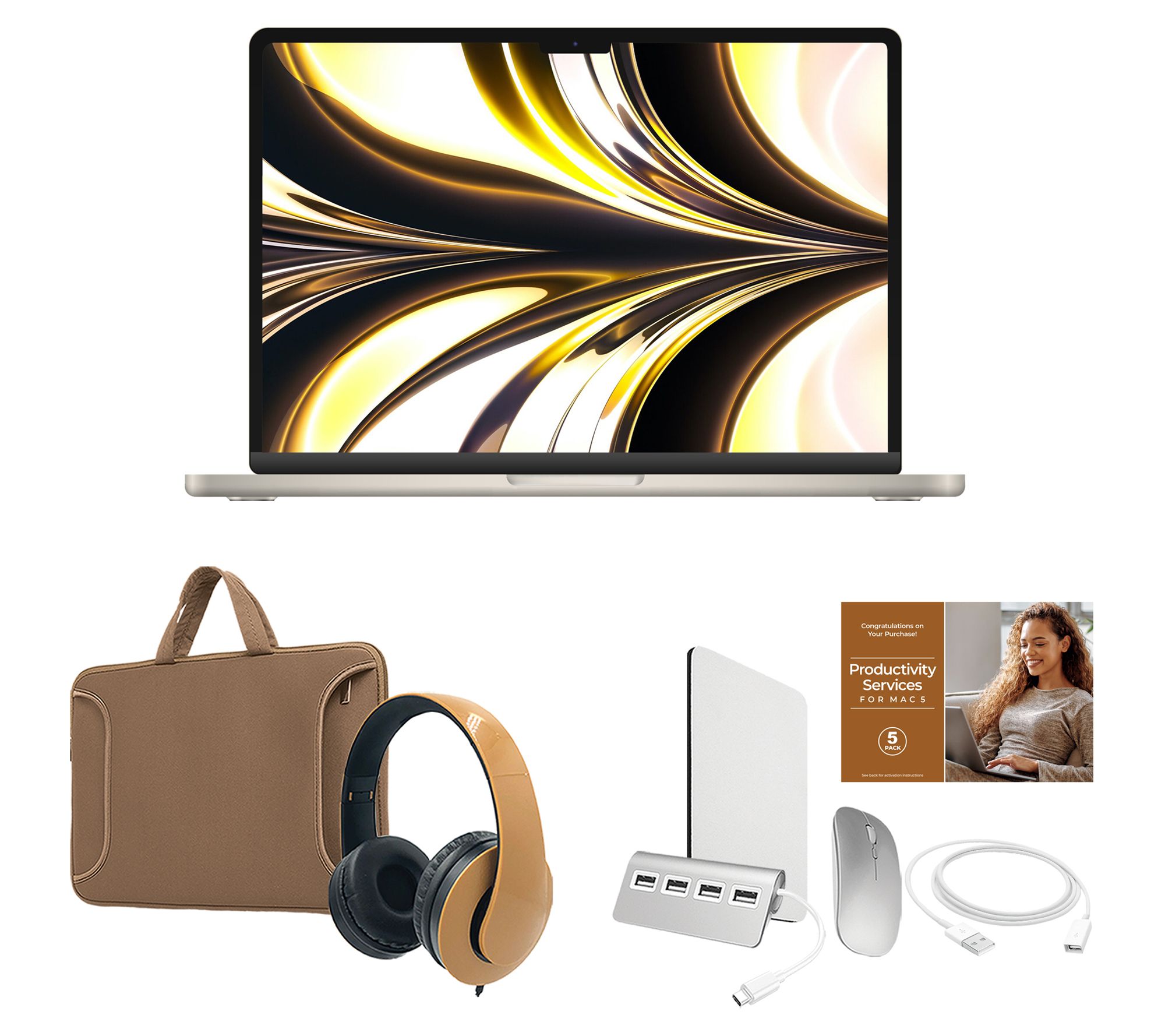 Apple MacBook Air 15" Laptop, M3 Chip 512GB SSD, 8GB RAM, 8-Core CPU