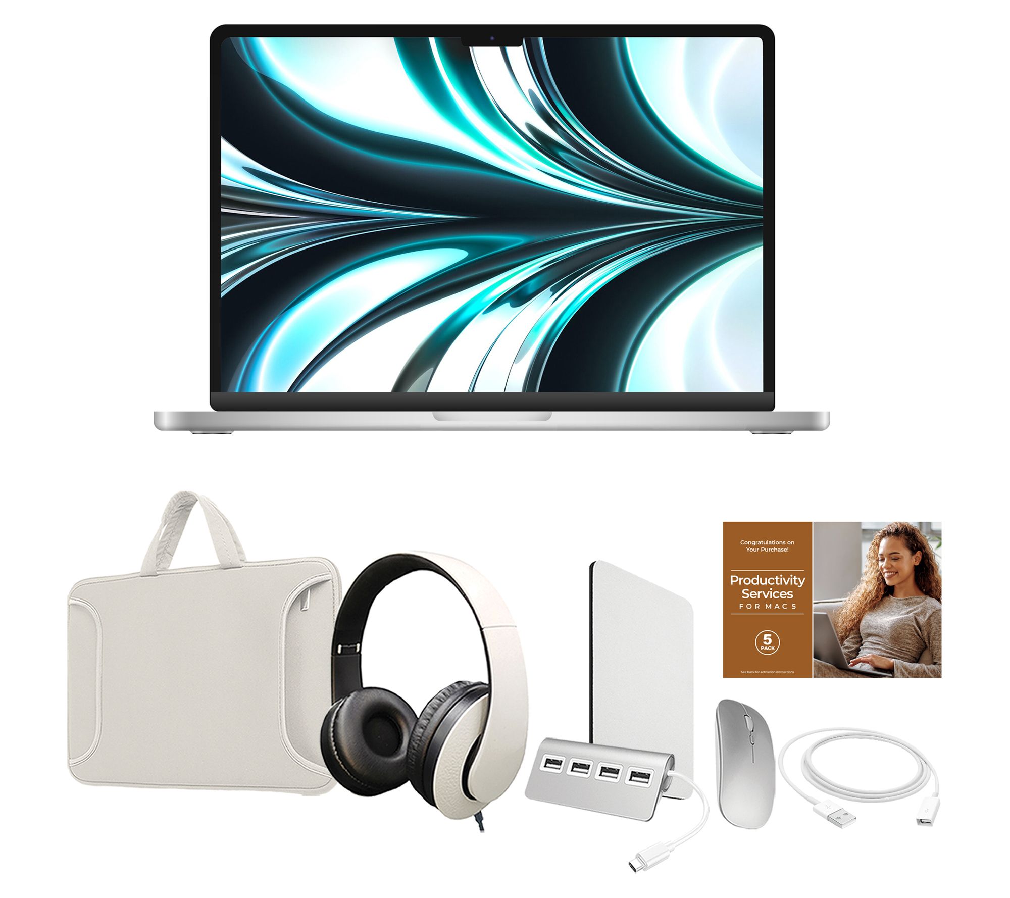 Apple MacBook Air 15" Laptop, M3 Chip 512GB SSD, 8GB RAM, 8-Core CPU