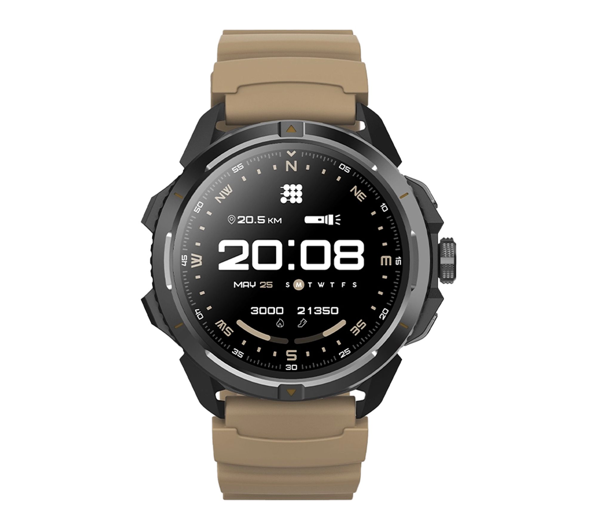 Cubitt Terra Rugged Smartwatch with Dual-Band GPS
