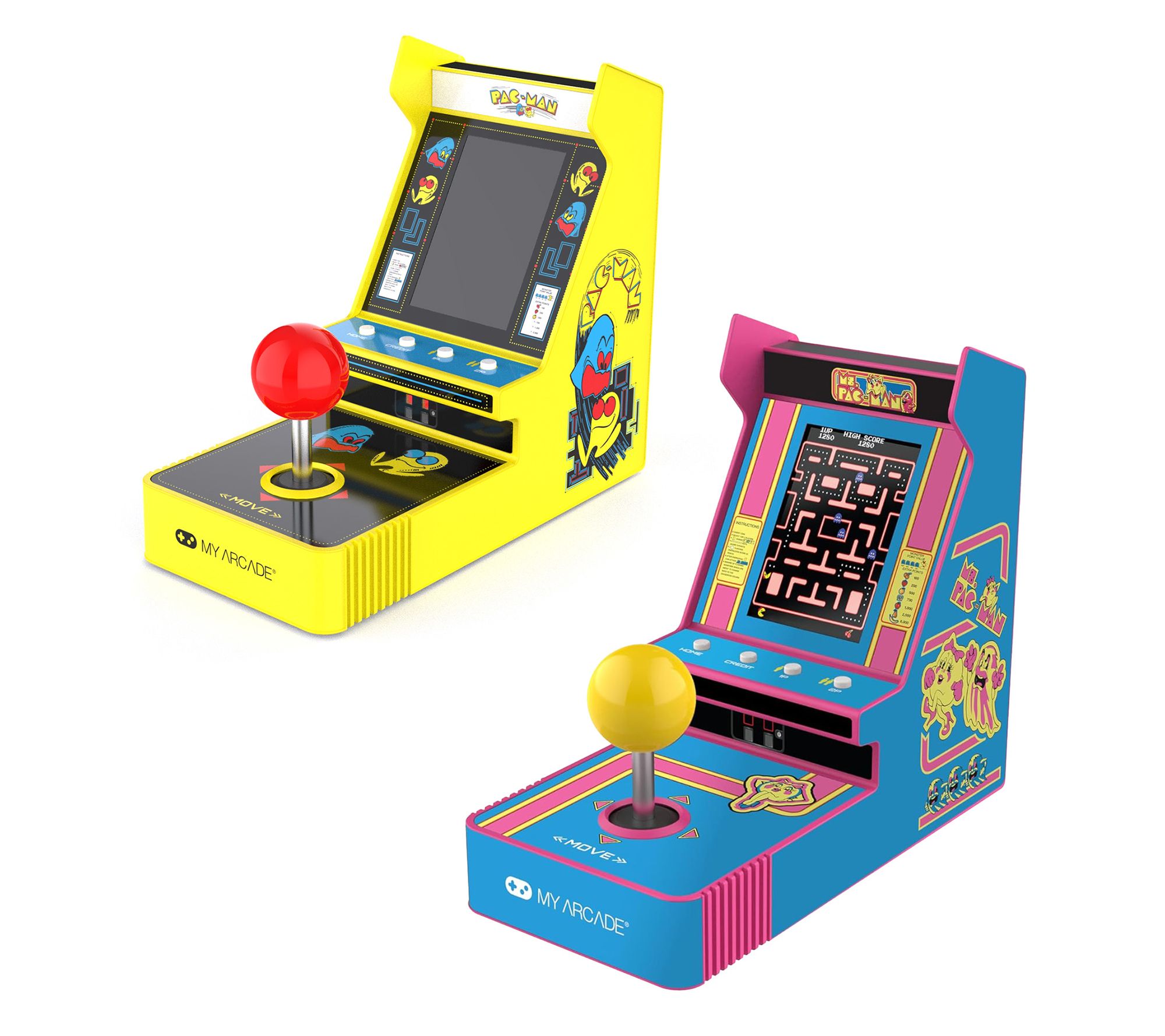  My Arcade S/2 Joystick Arcades with Pac-Man and Ms. Pac-Man