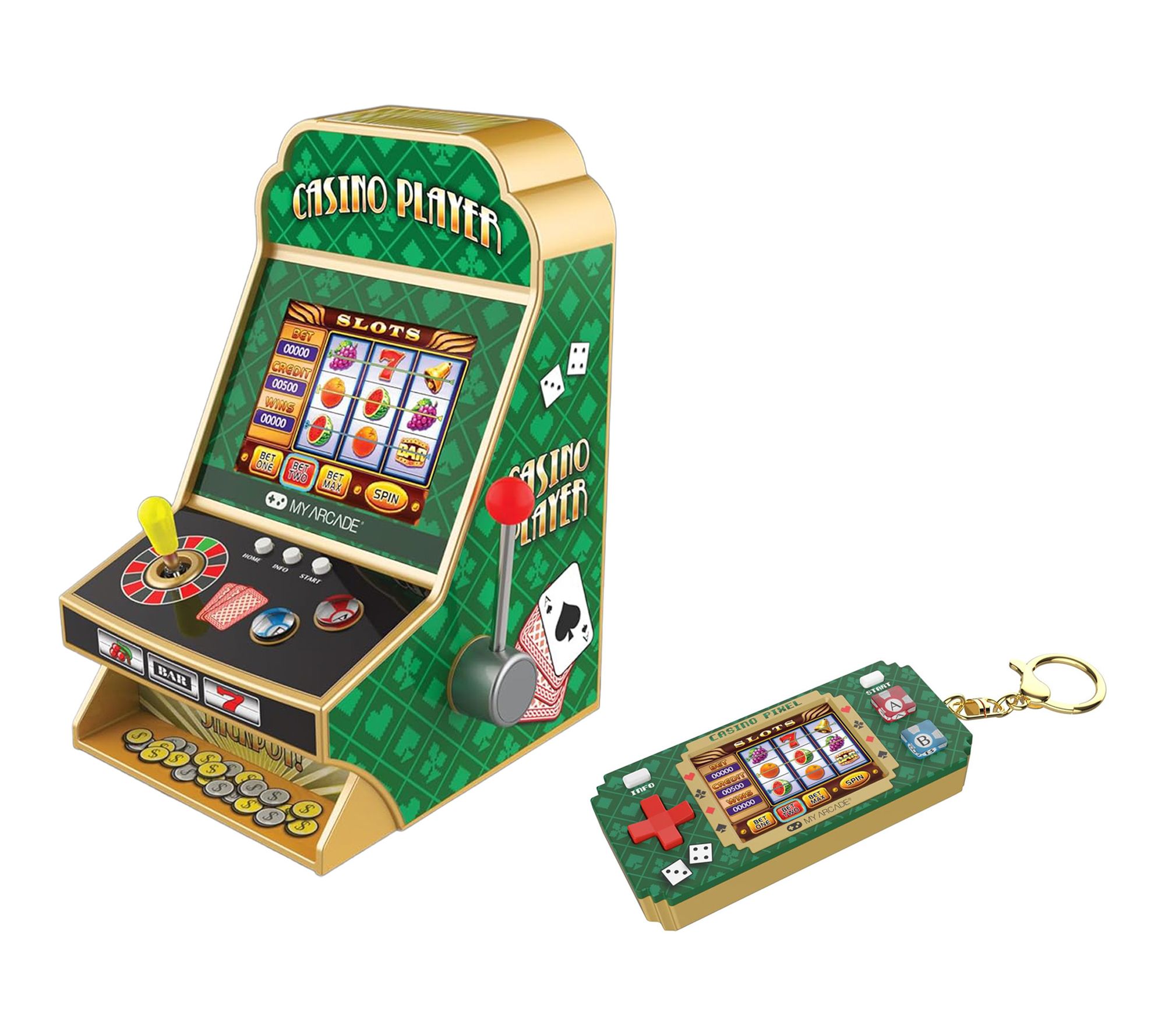 MyArcade Casino Player + Casino Pixel Pocket Pro