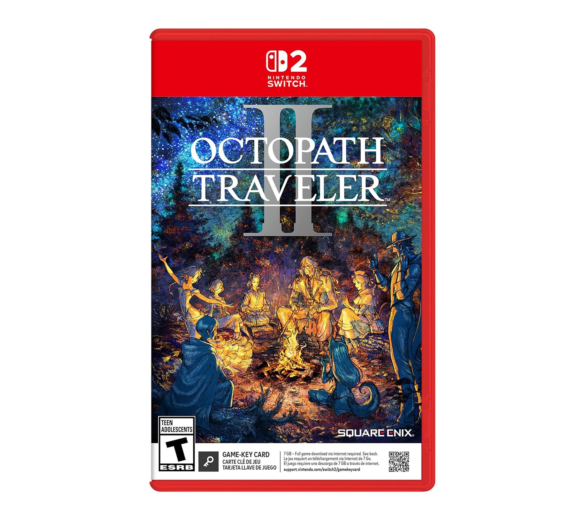 Octopath Traveler II (Game-Key Card) for Nintendo Switch 2