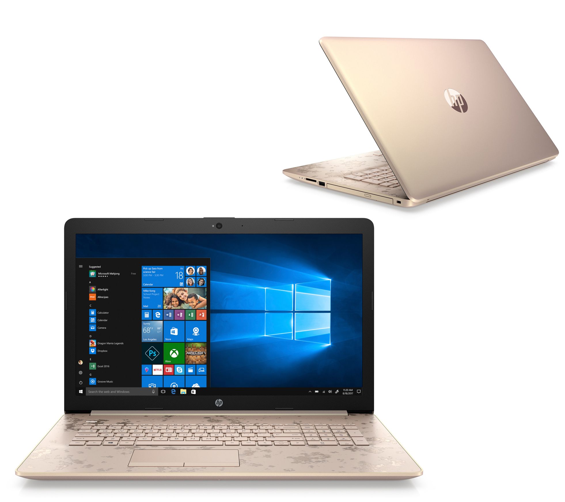 Hp 17 Touch Laptop Core I5 8gb Ram 1tb Hdd With Optane Office 365 Qvc Com