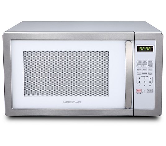 Farberware Classic 1.1 Cubic Foot Microwave Oven - White