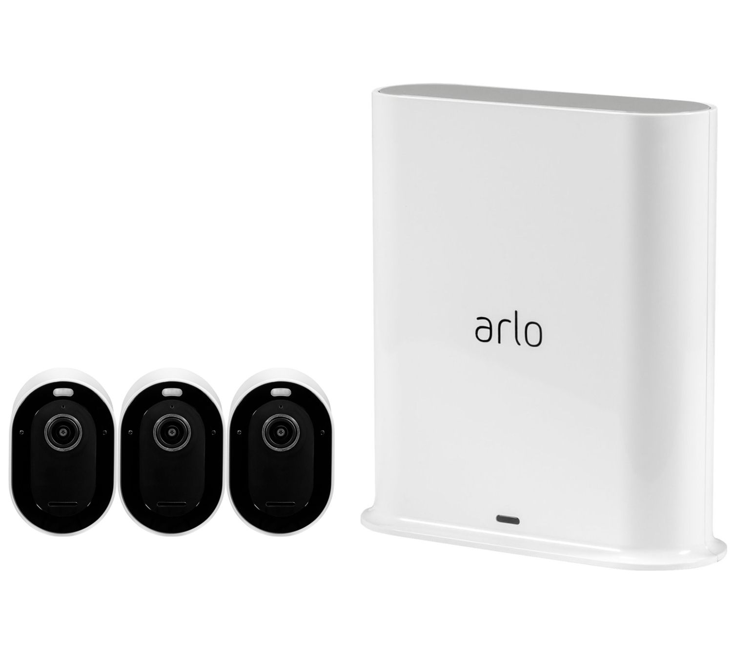 Arlo Pro 3 Wireless Security System Three Camera Kit Qvc Com