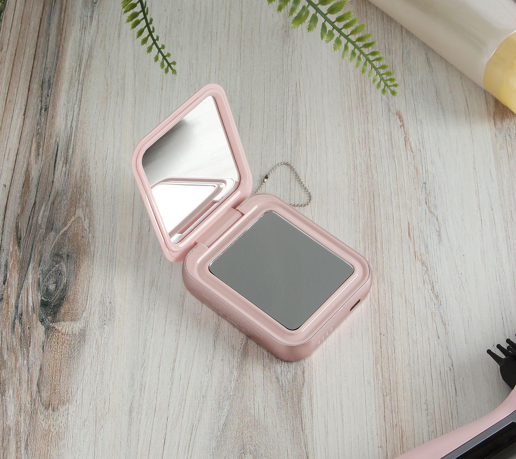 Limitless 4,000mAh Touch Light Pocket Mirror Power Bank - QVC.com