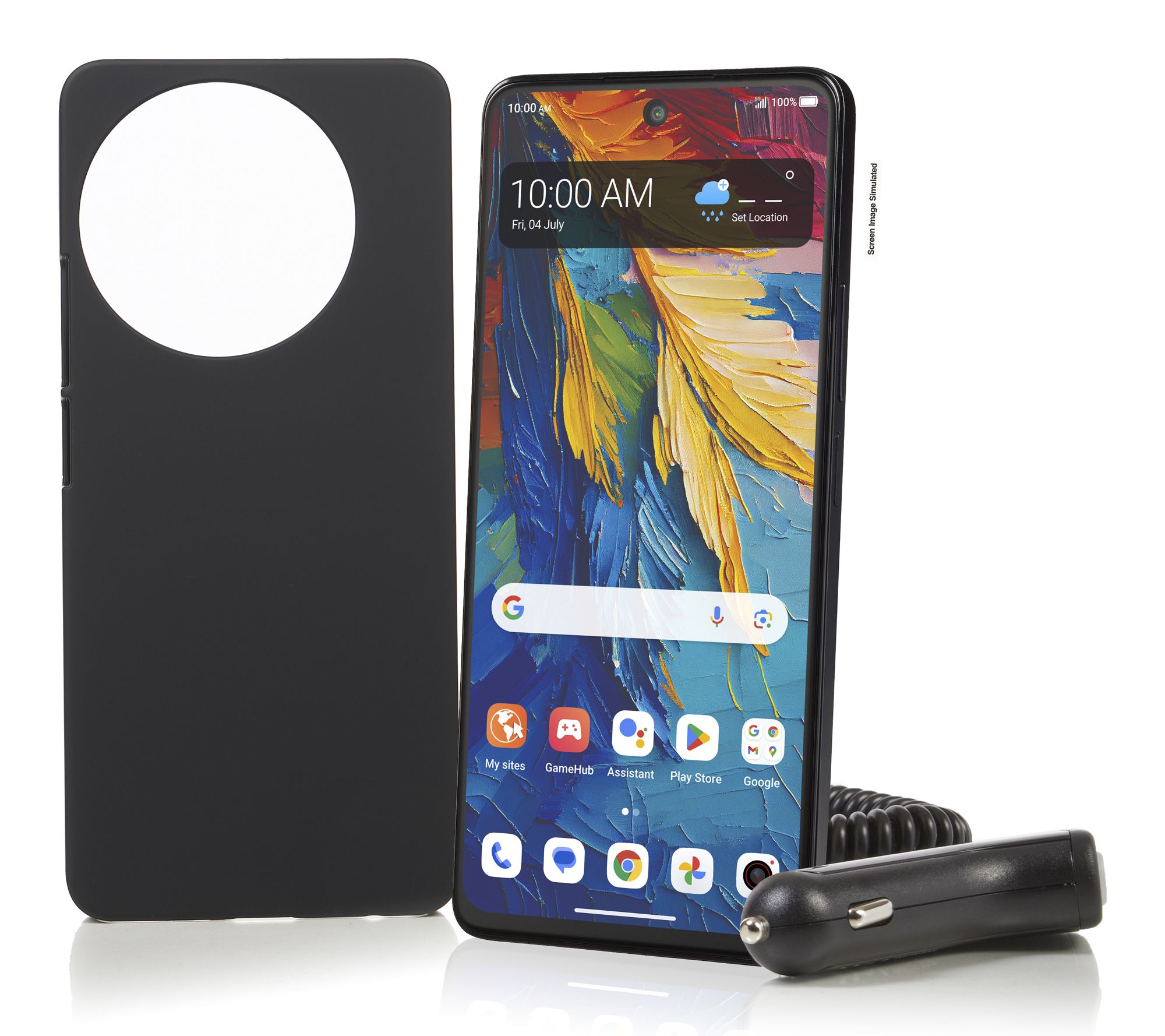 Tracfone TCL Alcatel 50XL 5G 1500 Min/Text 1.5GB 1 Year w/ accessories