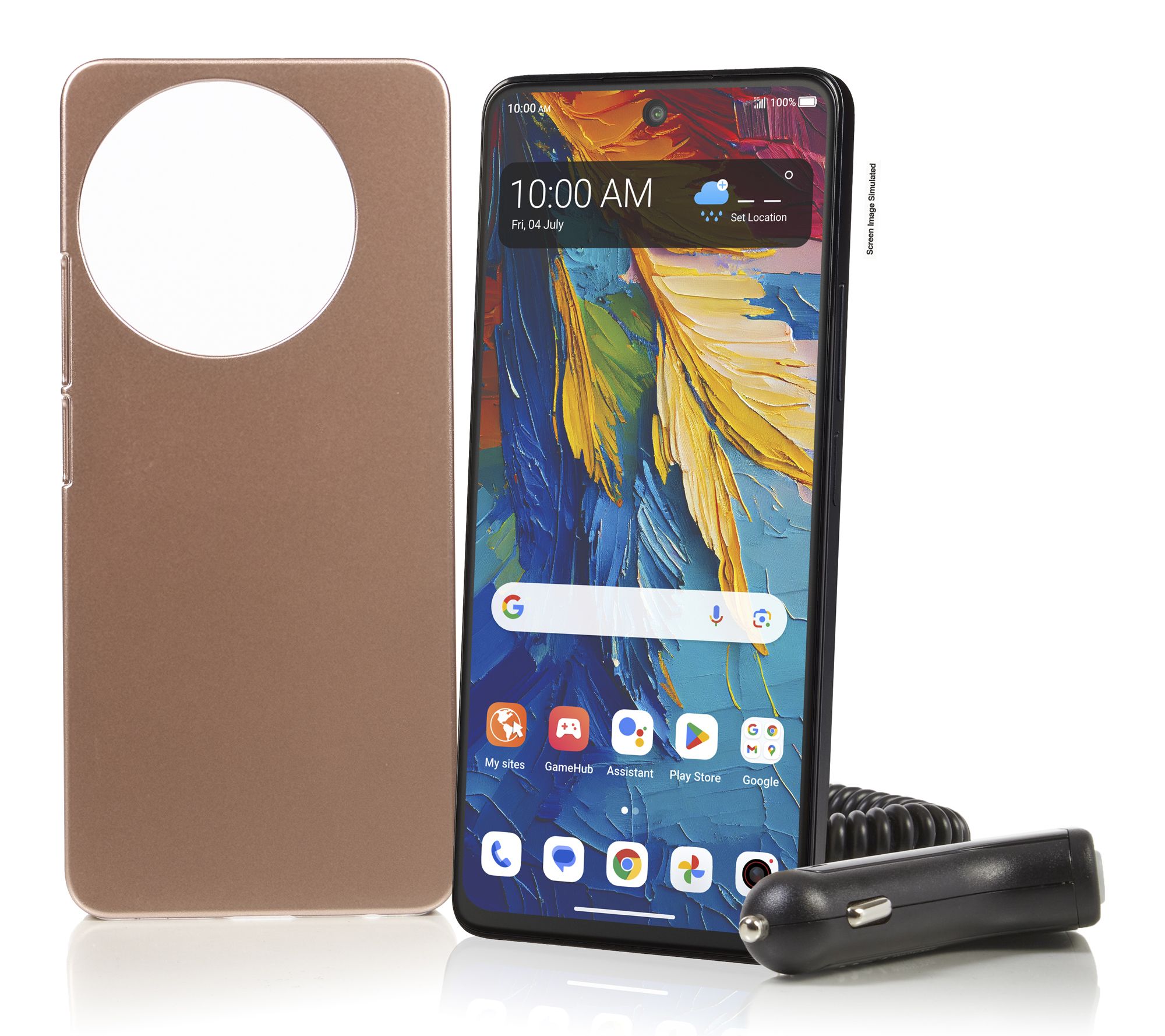 Tracfone TCL Alcatel 50XL 5G 1500 Min/Text 1.5GB 1 Year w/ accessories